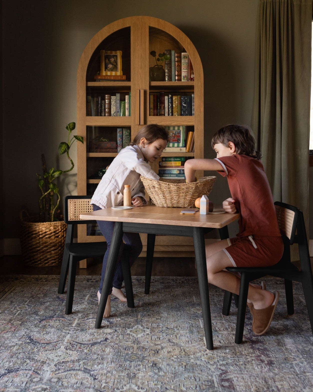 Ruben Children Table - Black