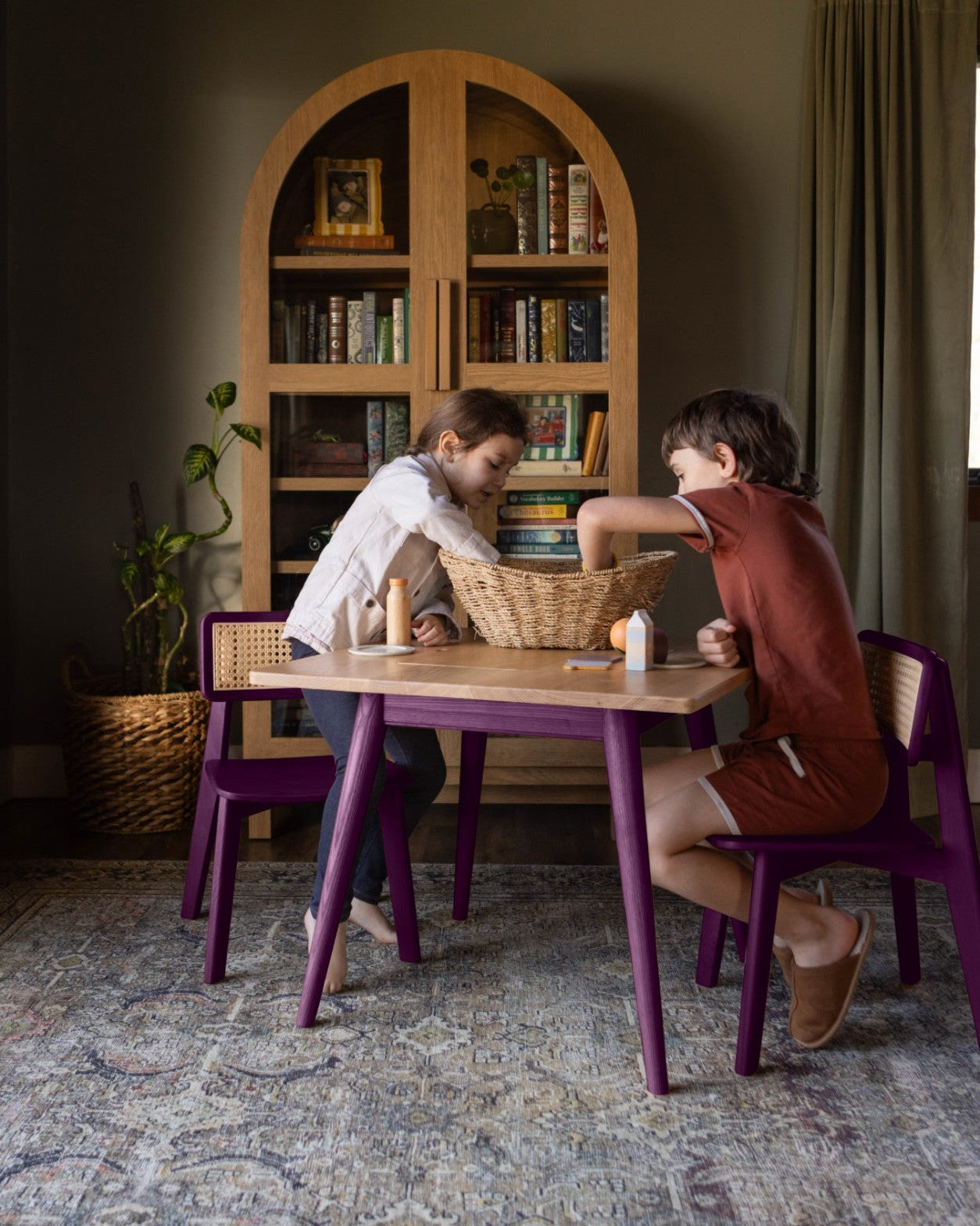 Ruben Children Table - Purple