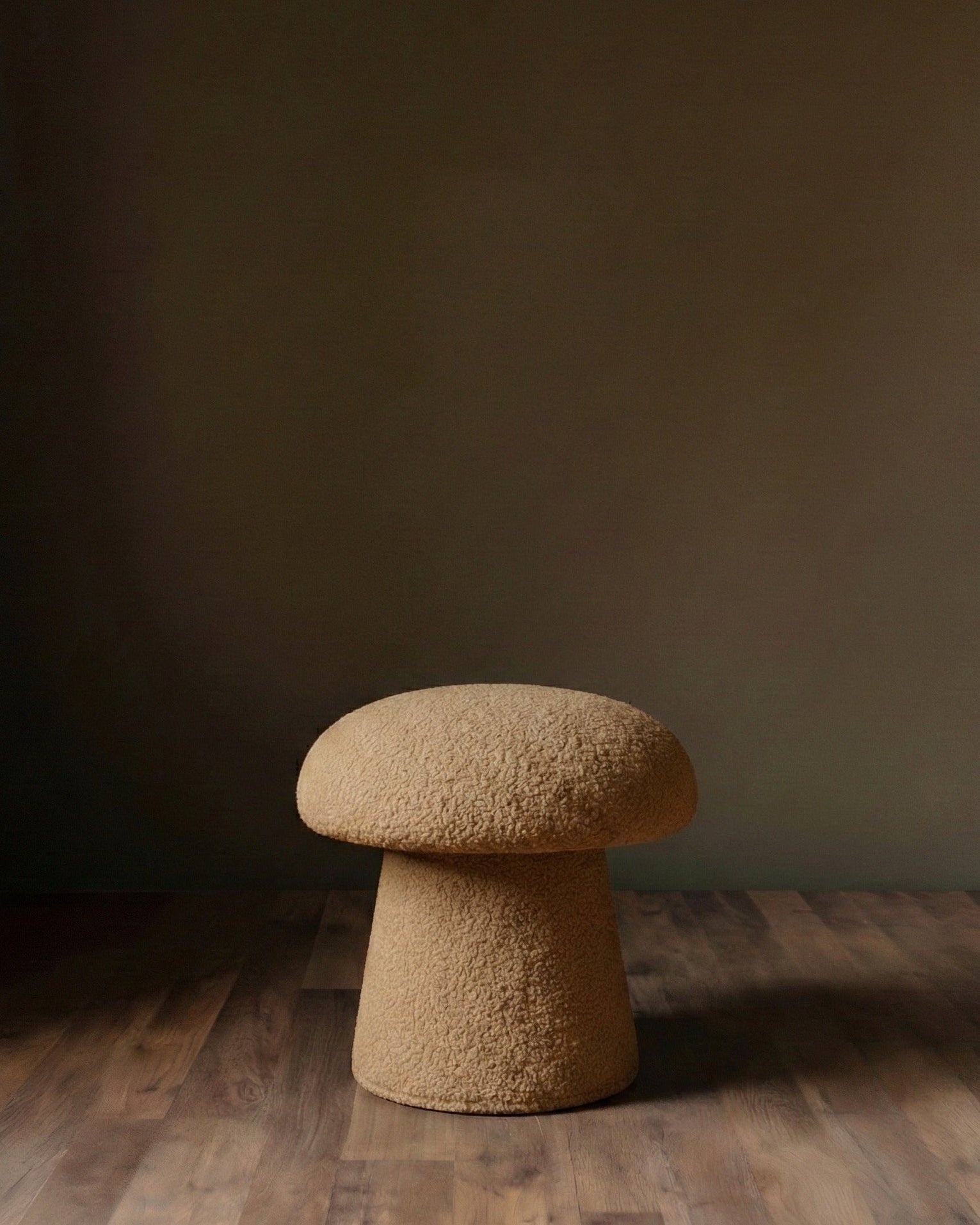 Boucle Mushroom Stool – Cassarohome