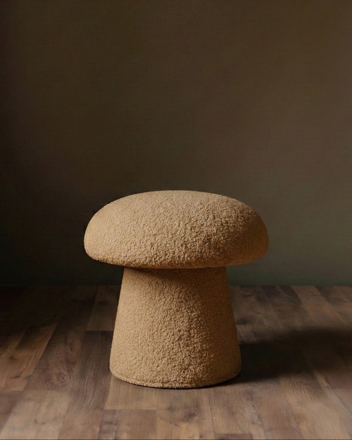 Boucle Mushroom Stool – Cassarohome
