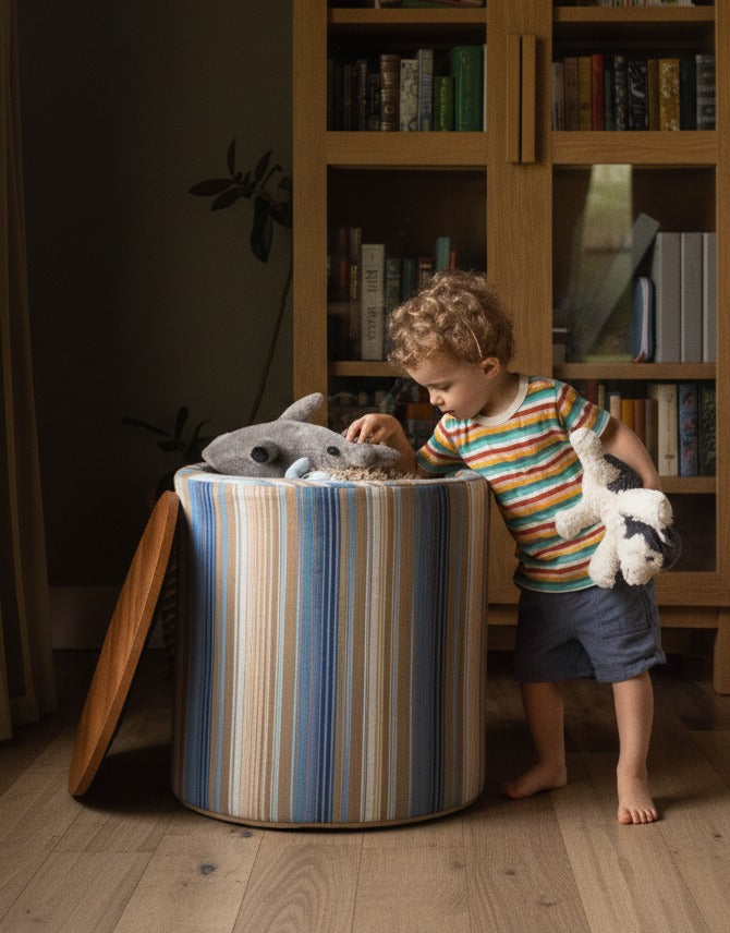 Laurent Storage Ottoman - Large