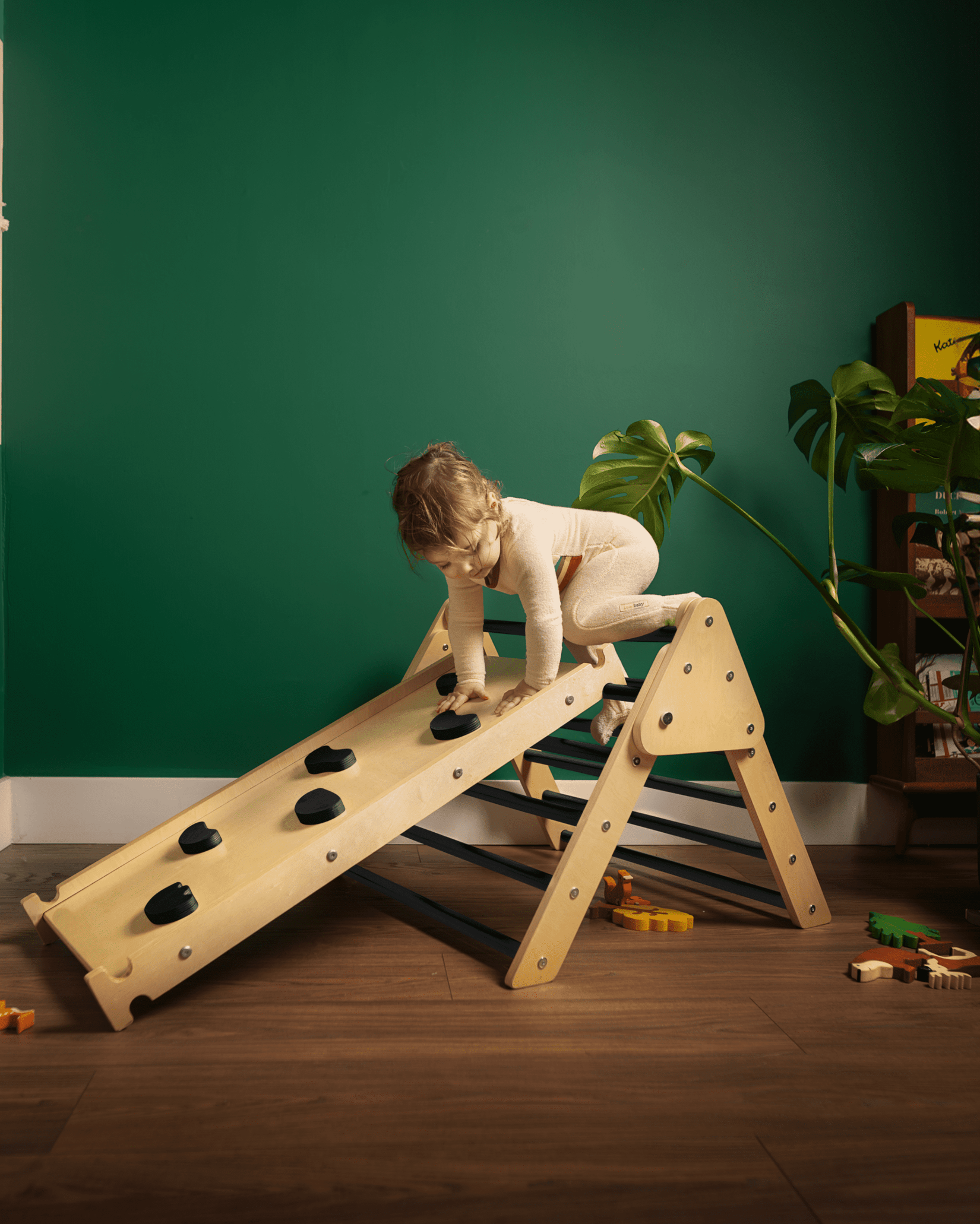 Small Foldable Triangle & Ramp Black