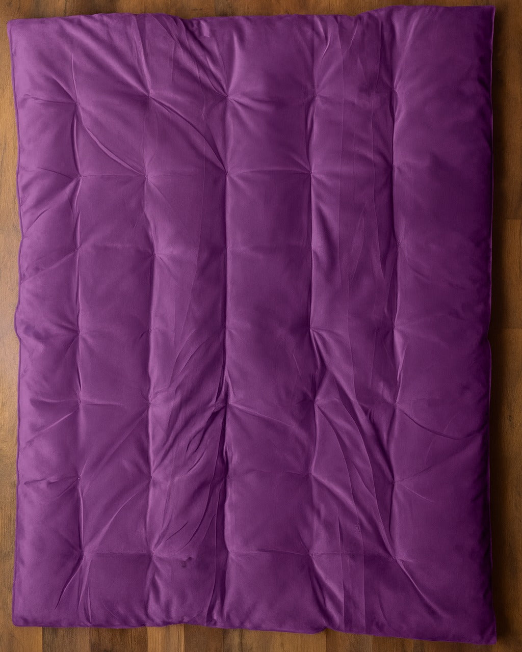 Jumbo Double Sided Tufted Floor Pillow Purple/Black