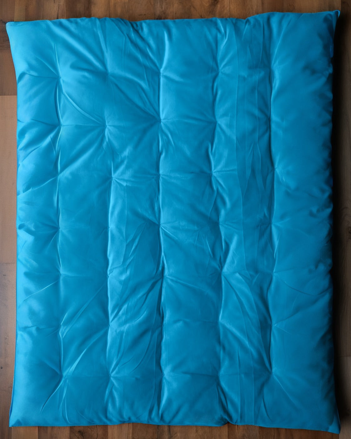 Jumbo Double Sided Tufted Floor Pillow Blue Red