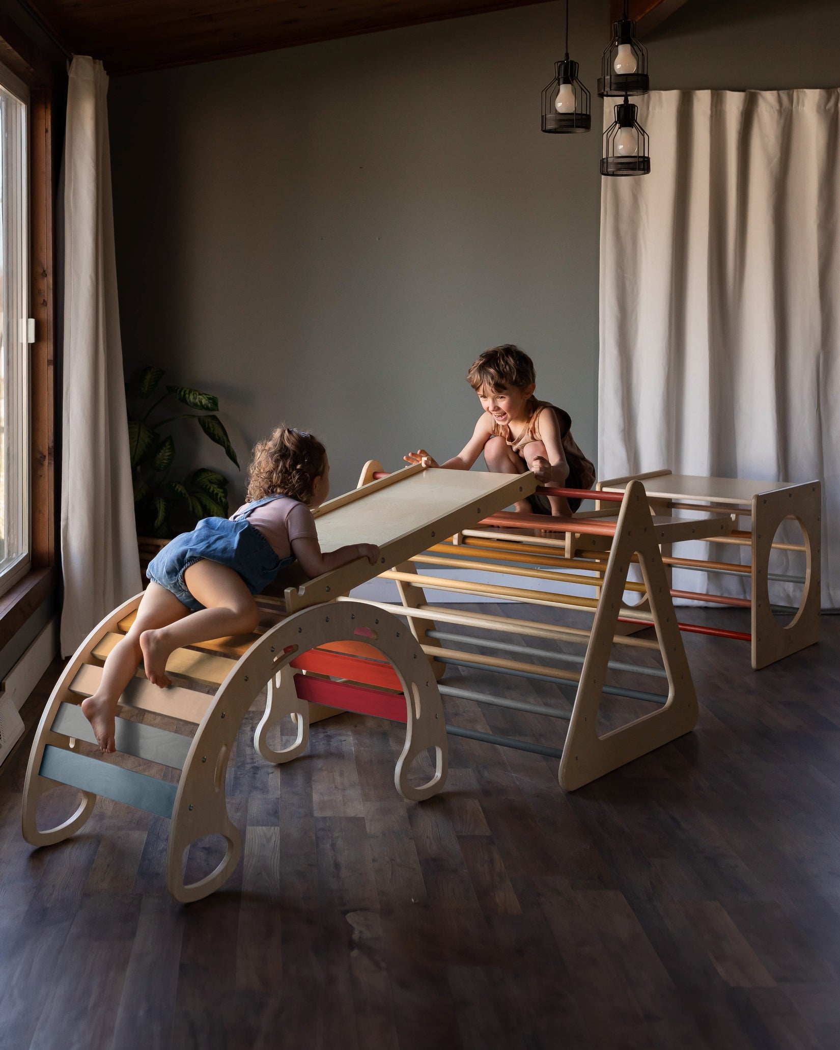Himalayas Climbing Playset Earth Tone