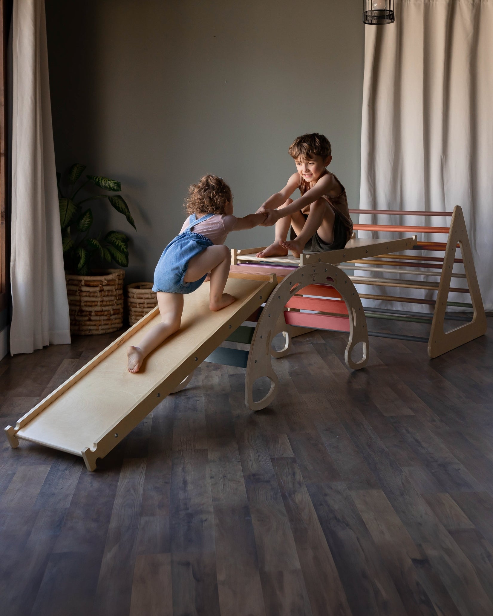 Blue Ridge Climbing Playset Earth Tone