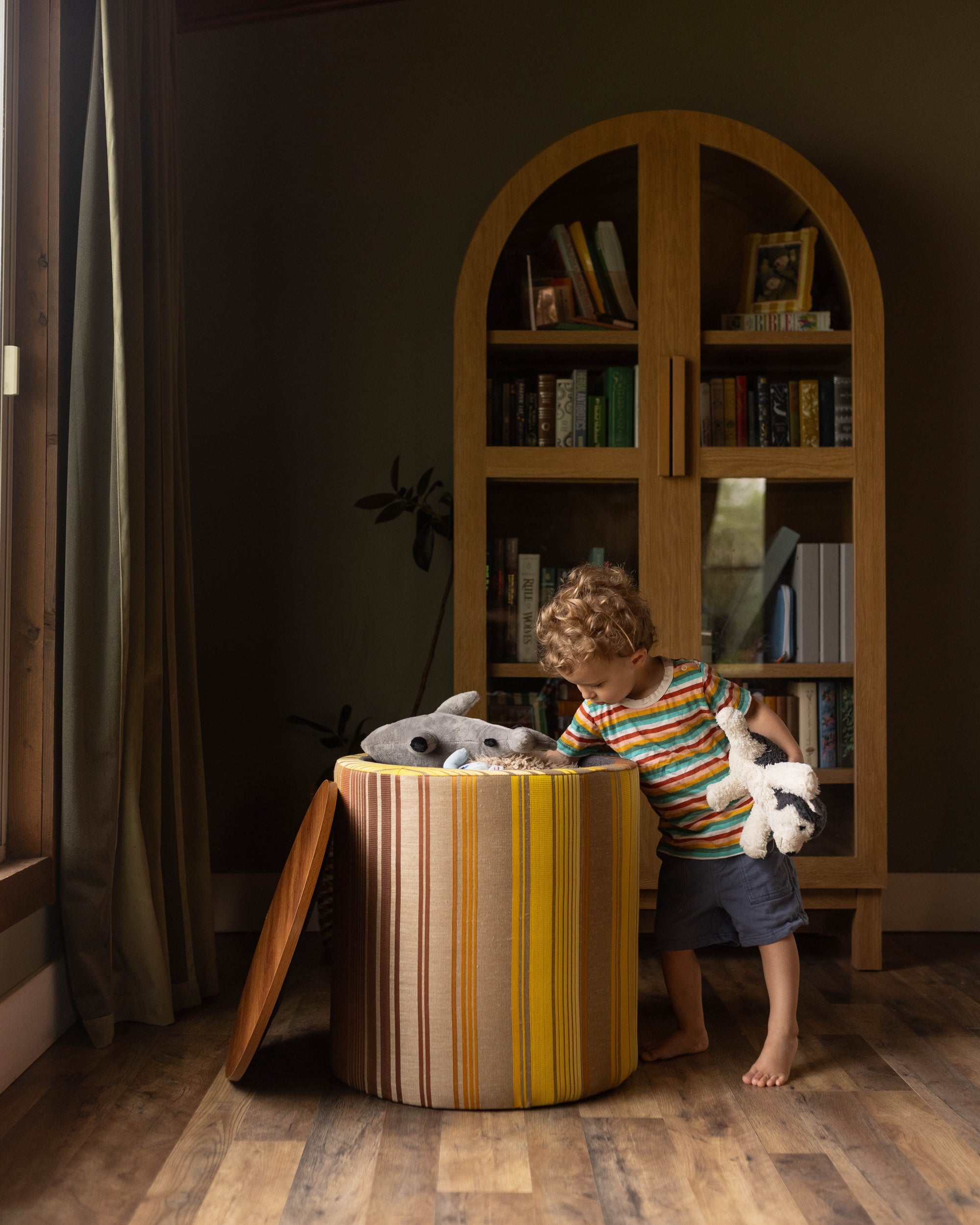 Laurent Storage Ottoman - Large