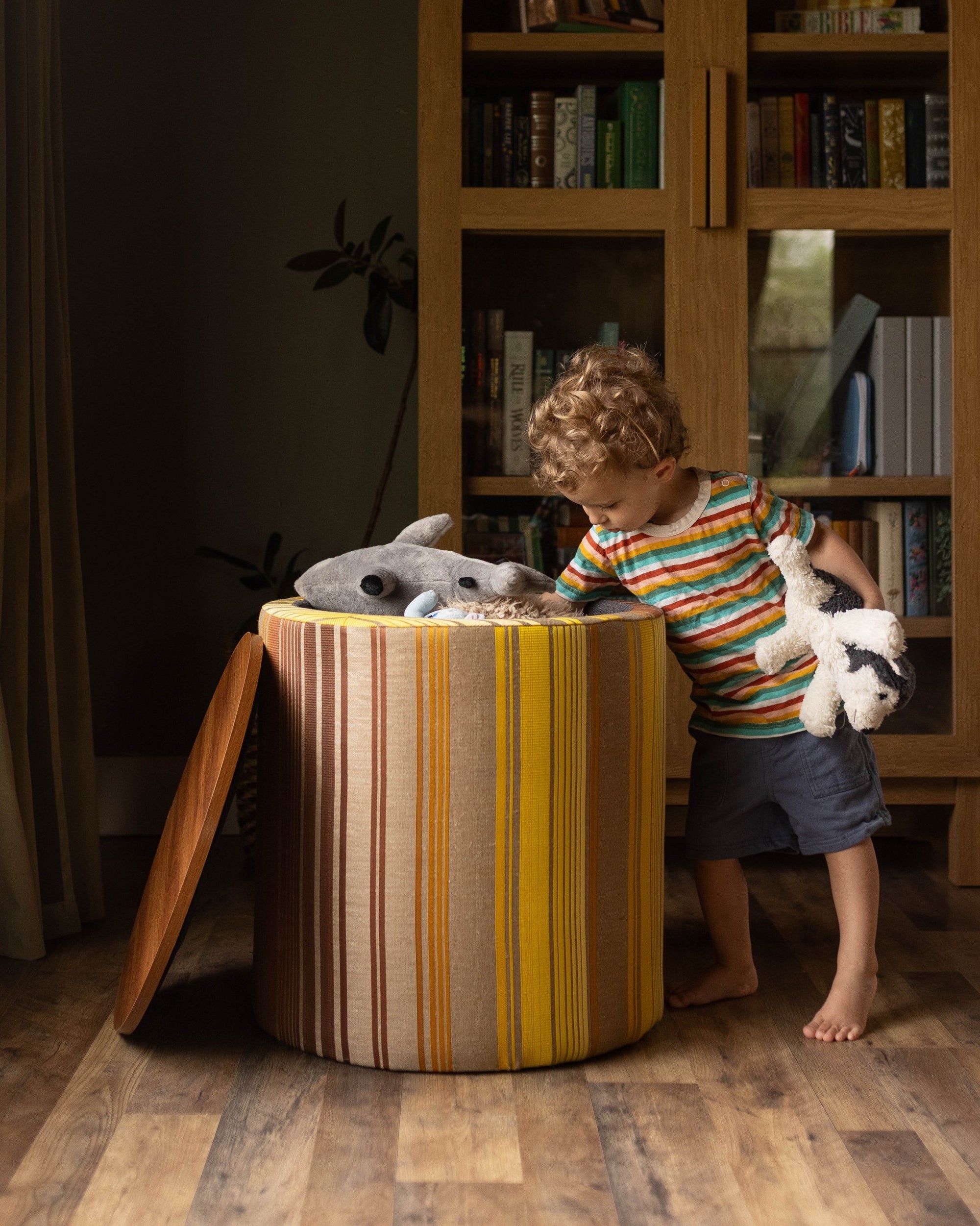 Laurent Storage Ottoman - Large