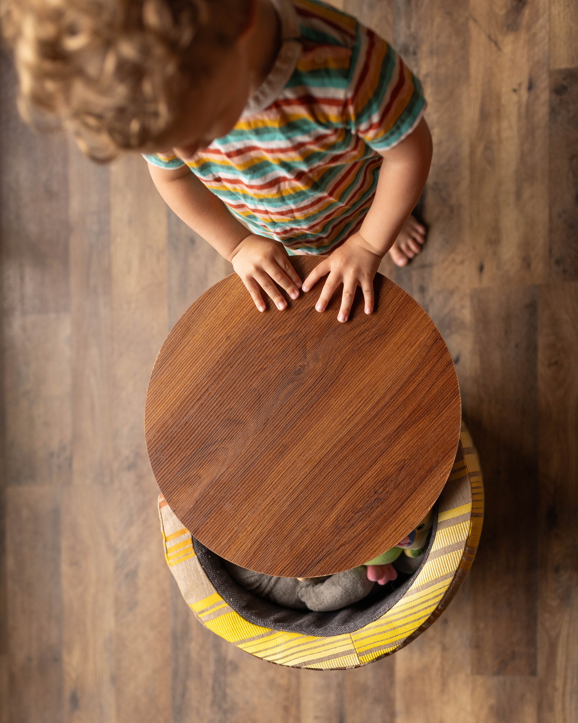 Laurent Storage Ottoman - Small