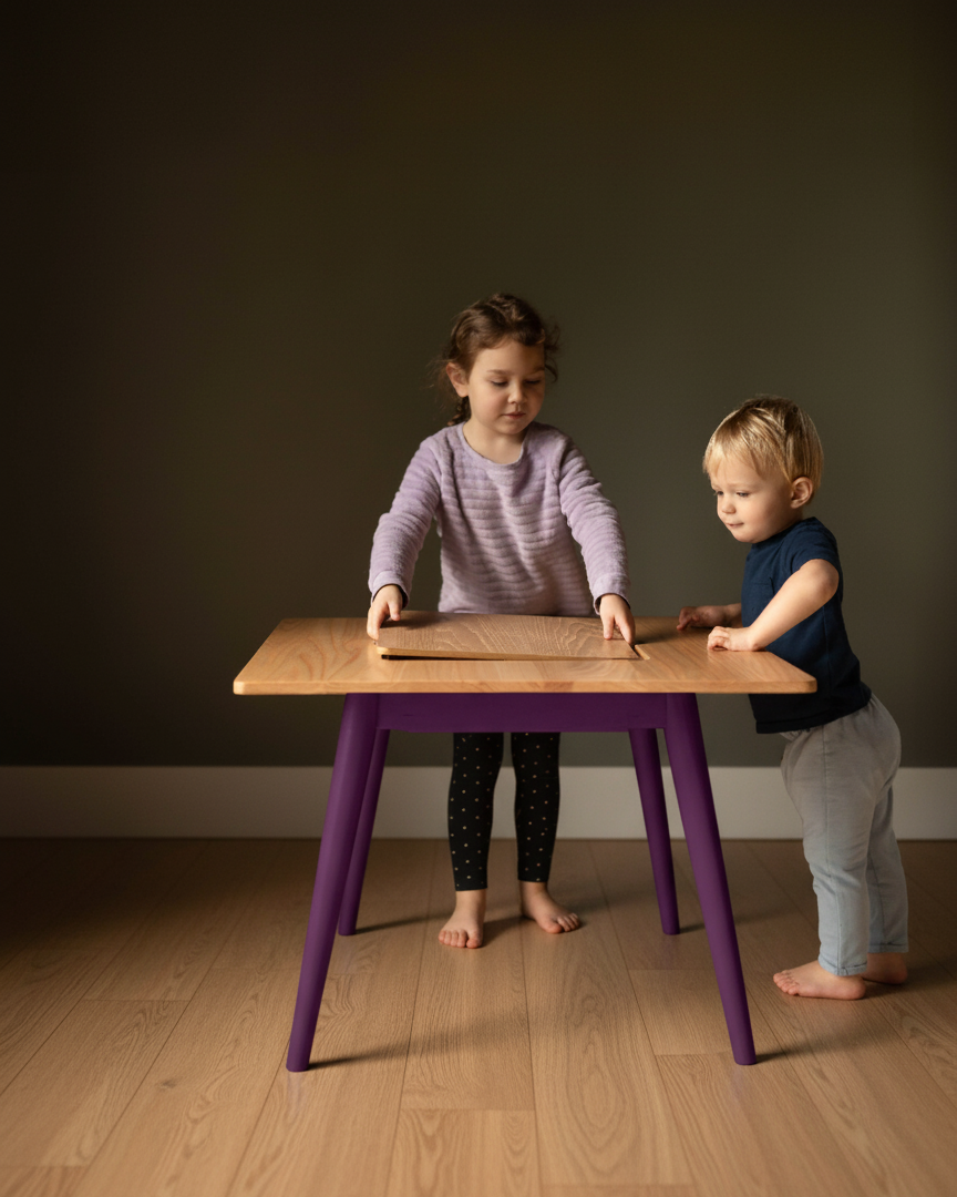 Ruben Children Table - Purple