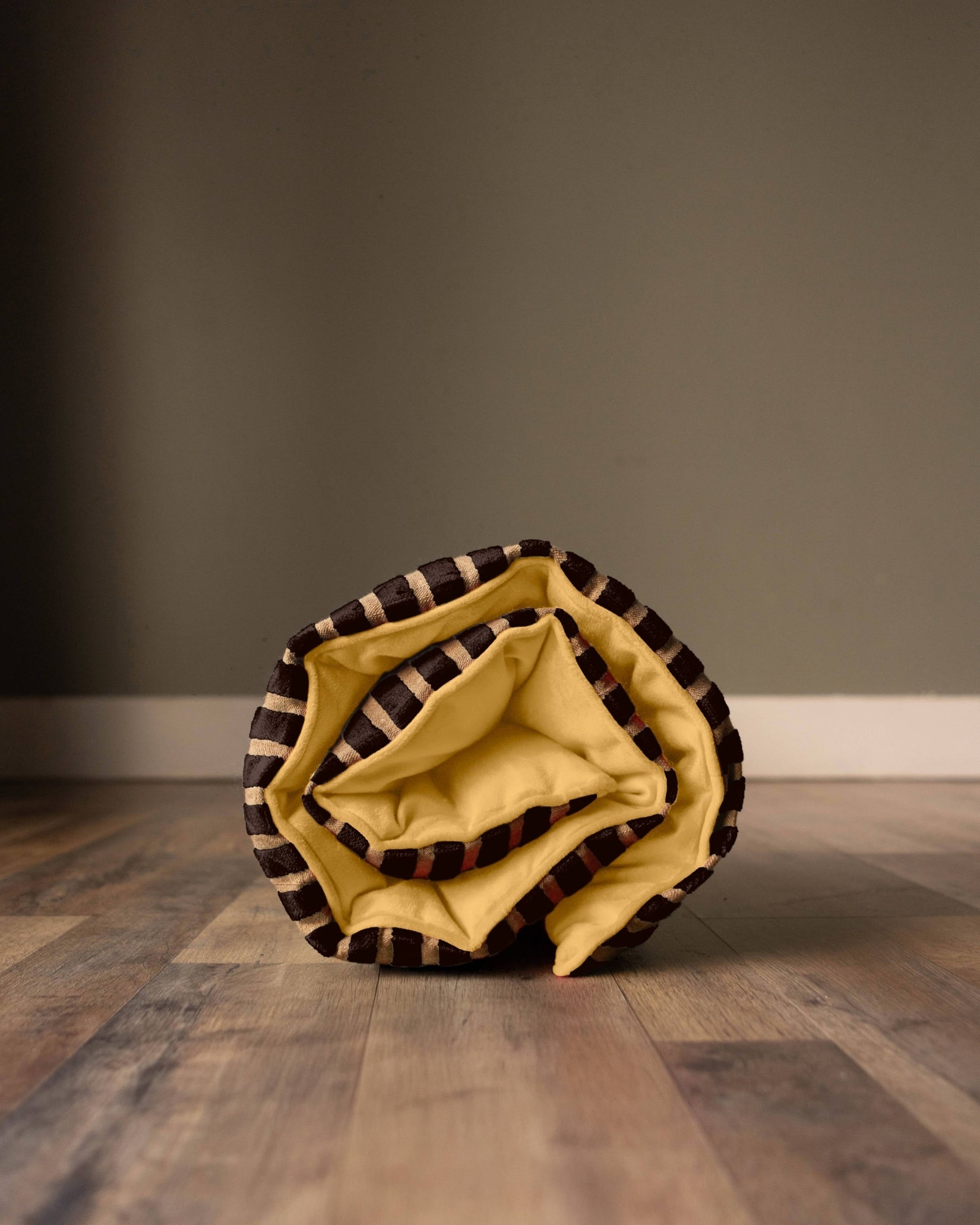 Jumbo Double Sided Tufted Floor Pillow Marigold Mink