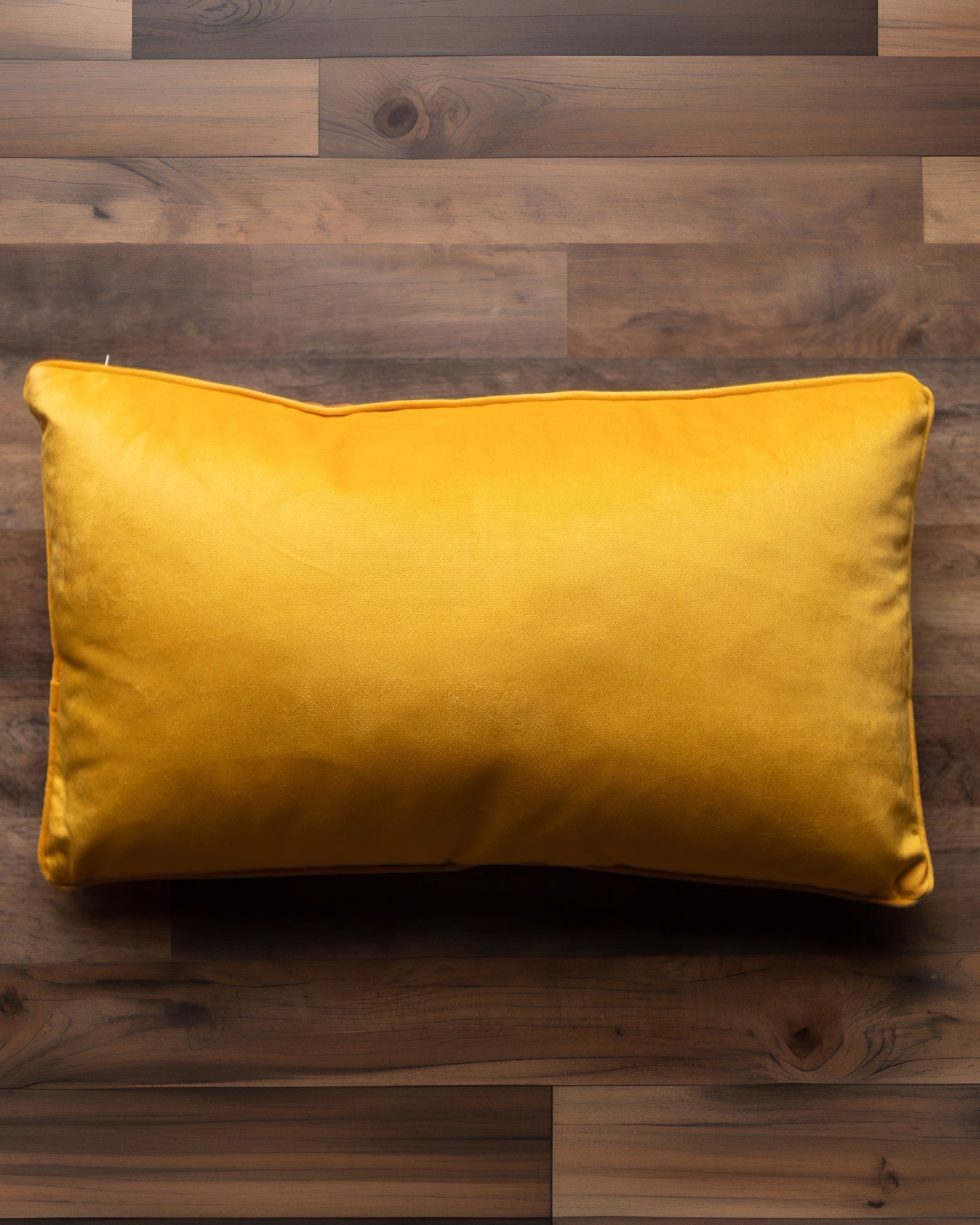Double Sided Velvet Pillow Marigold/Rust