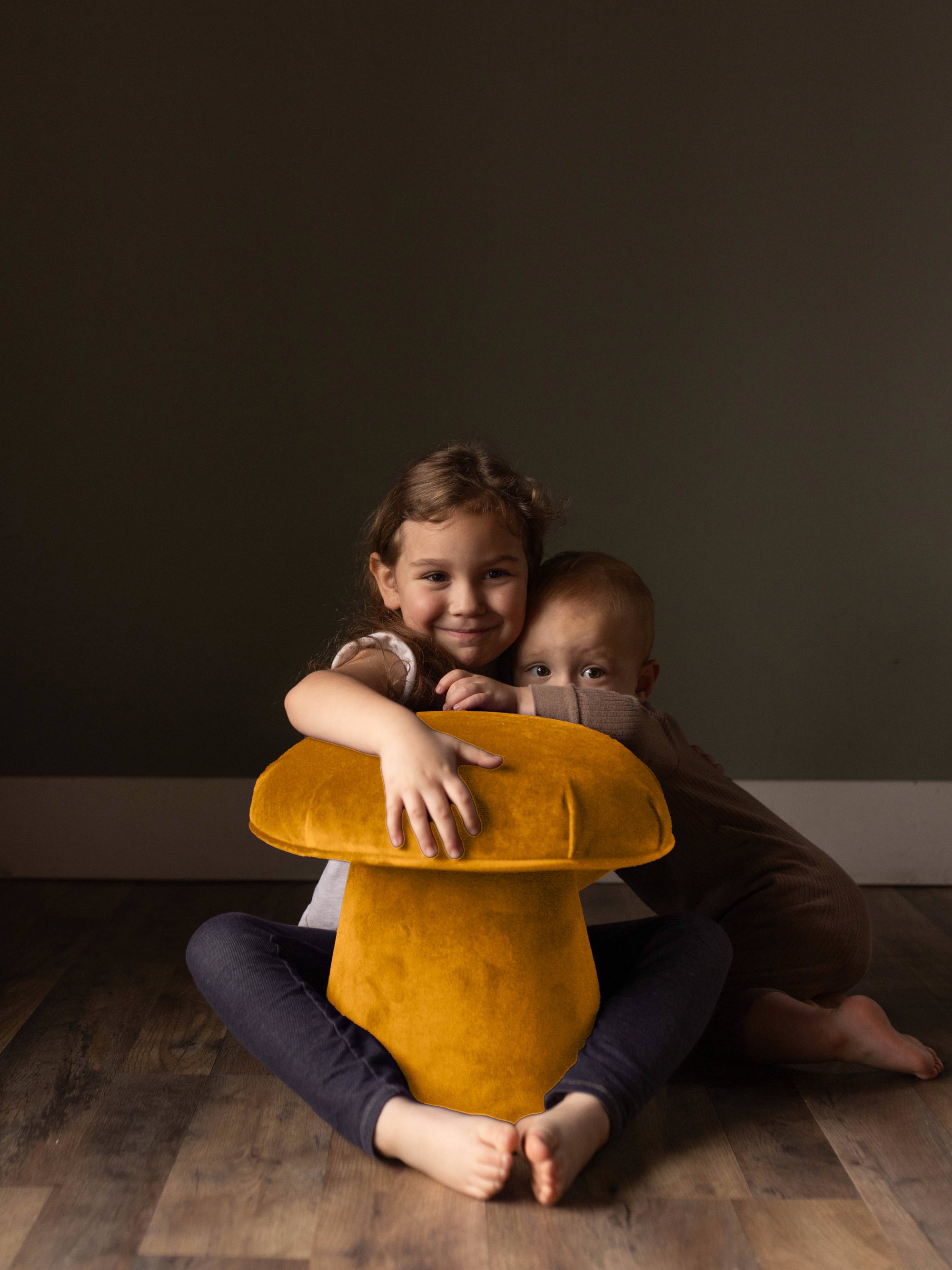 Large Mushroom Stool - Marigold