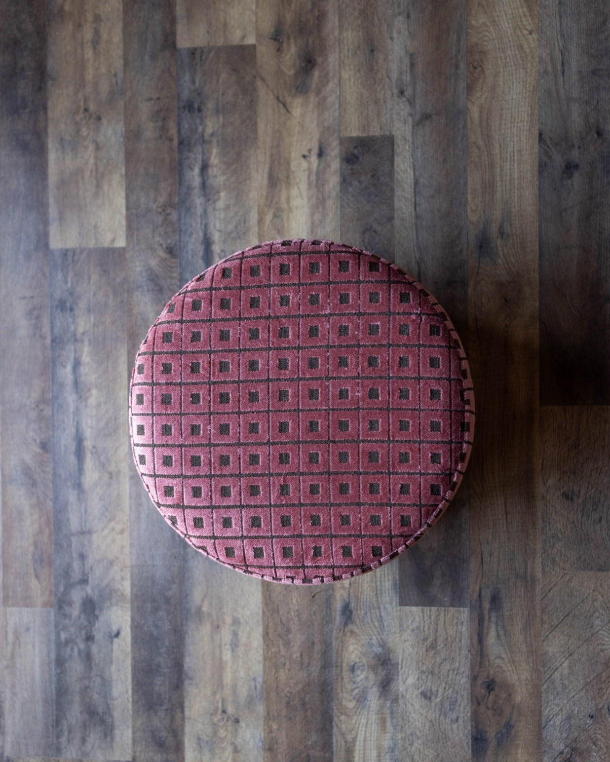 Paloma Velvet Ottoman