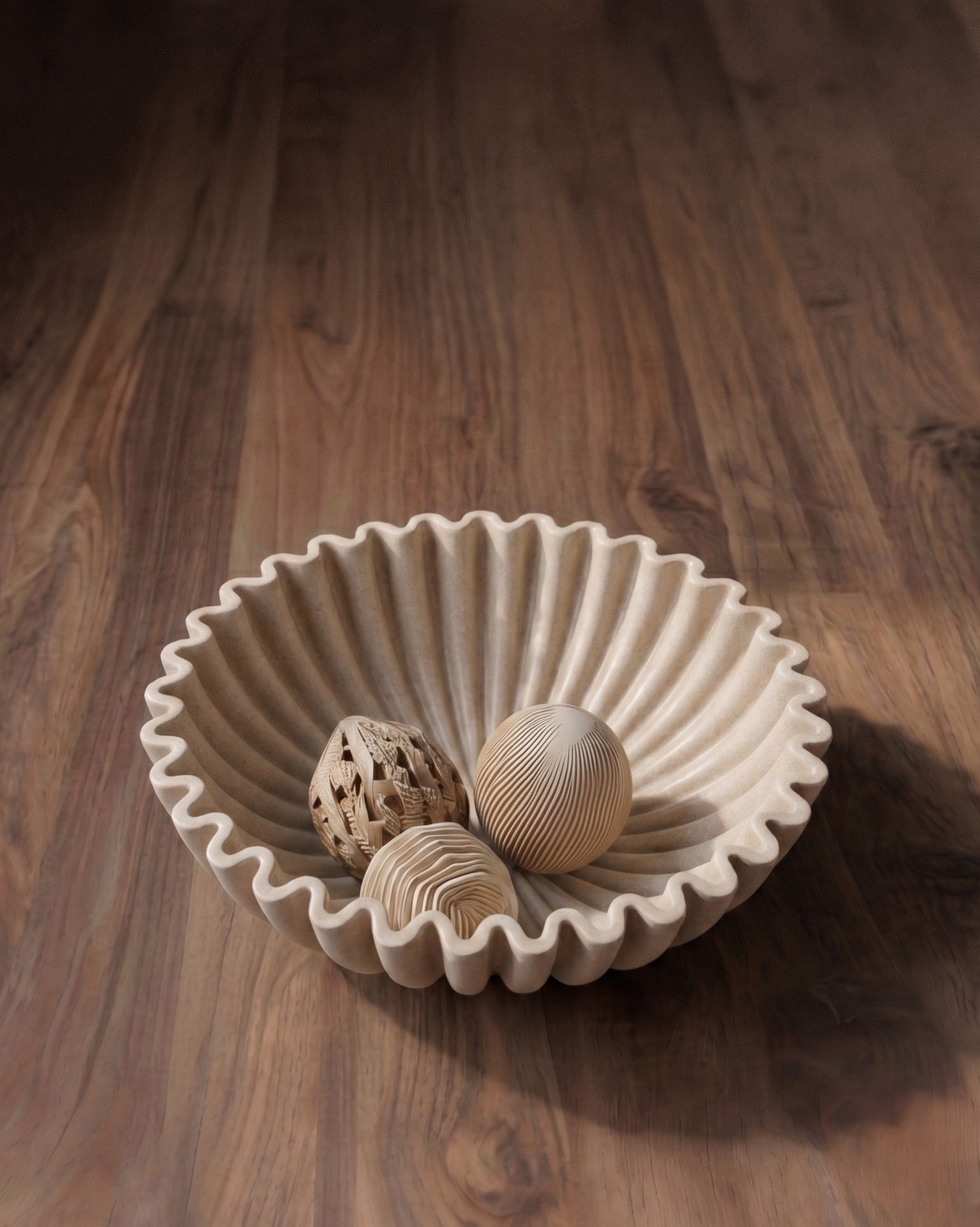 The Riva Scalloped Bowl