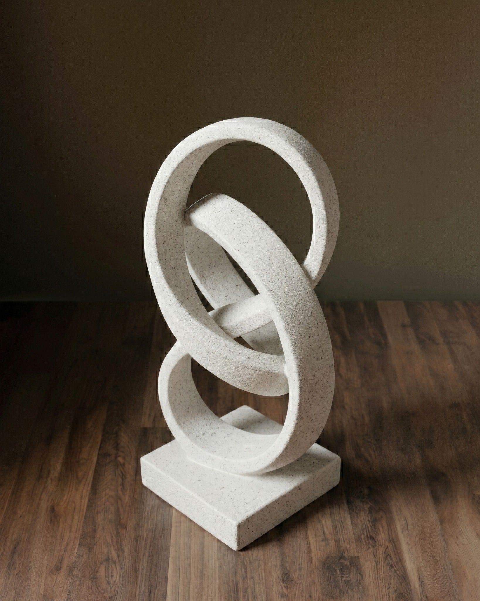 The Serenity Knot in Honed Terrazzo