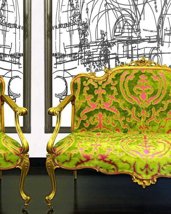 Fabric By The Yard - Francine Velvet