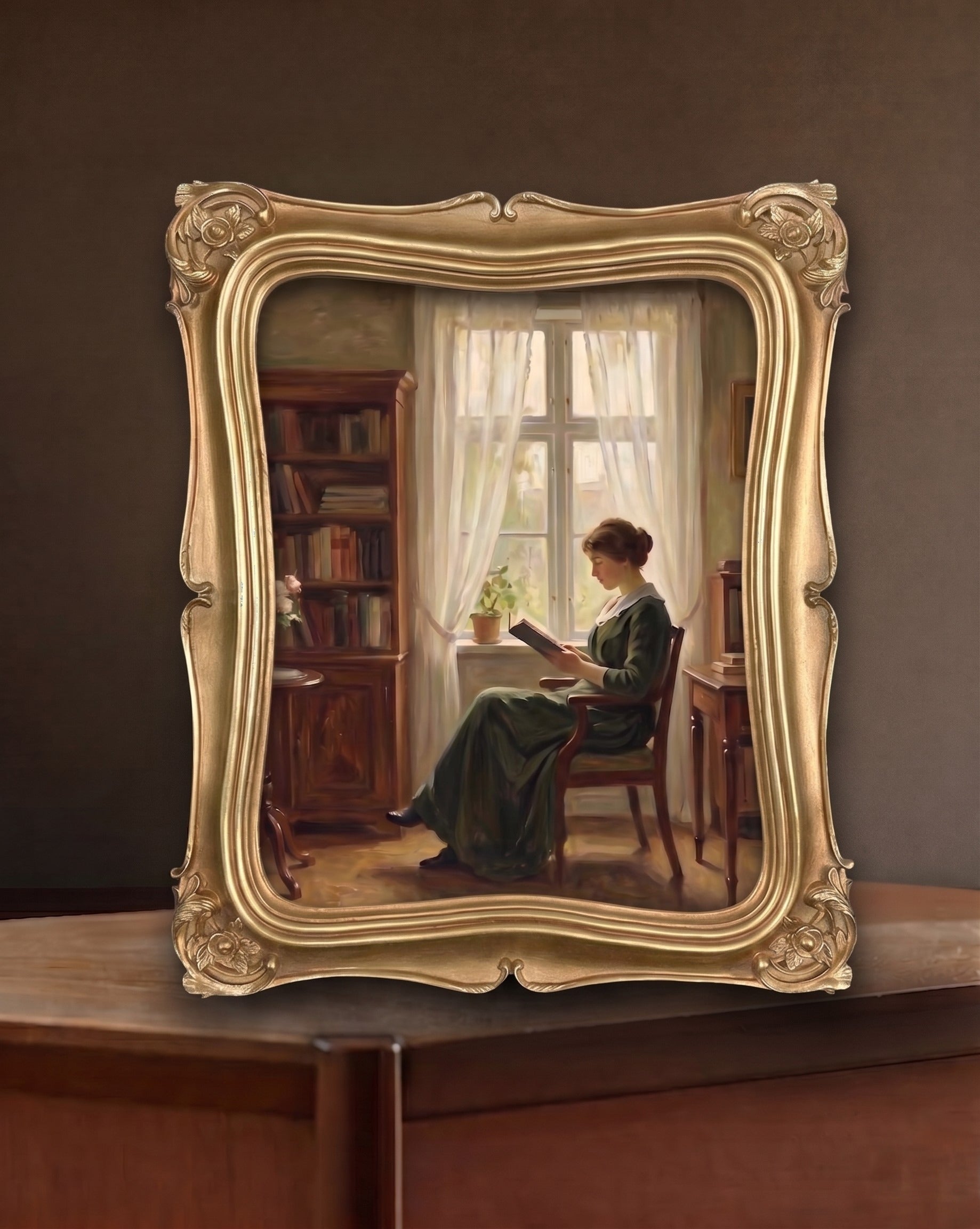 Antoinette Swept Gilt Picture Frame