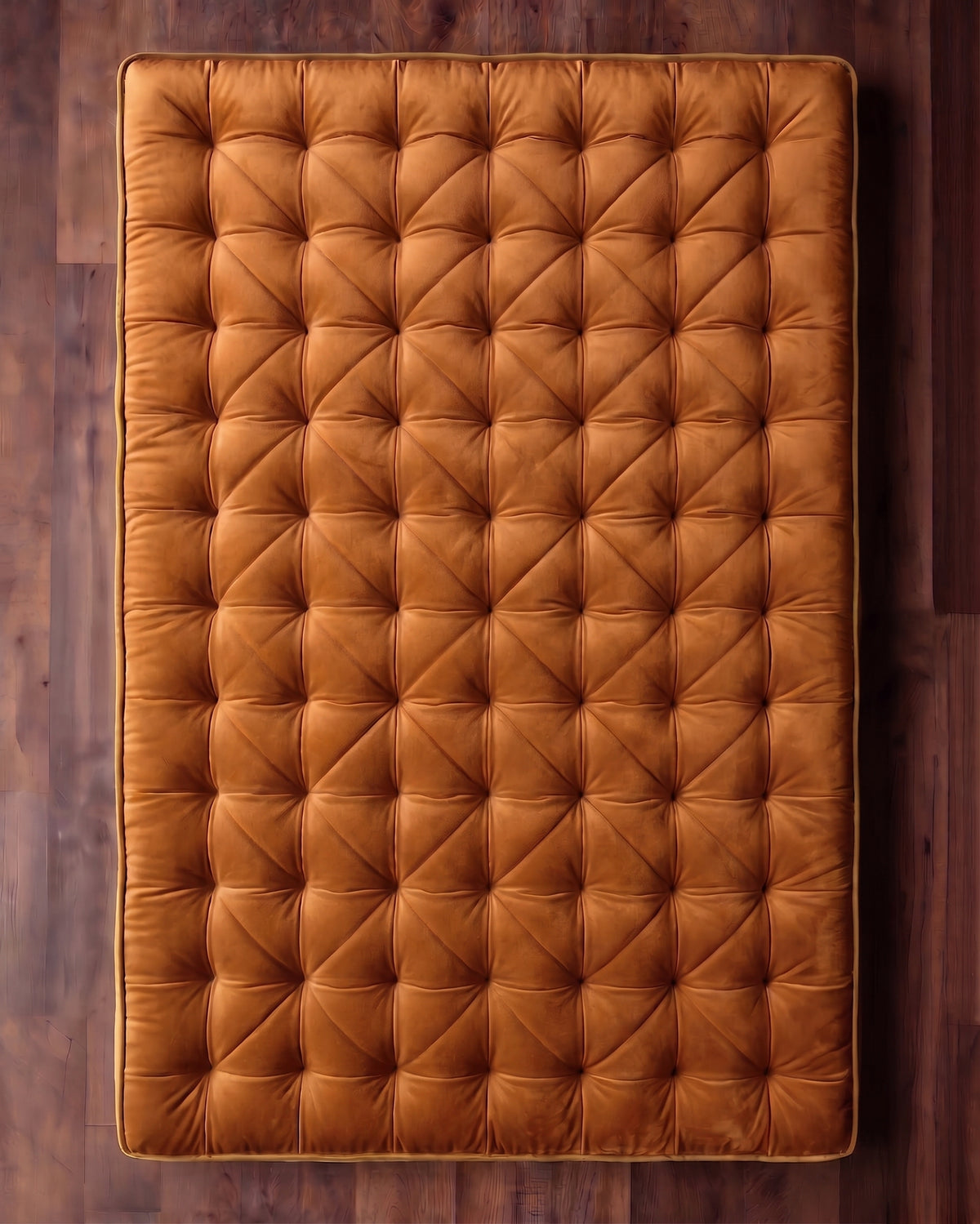 The Atelier Tufted Velvet Floor Pillow (30" × 50")