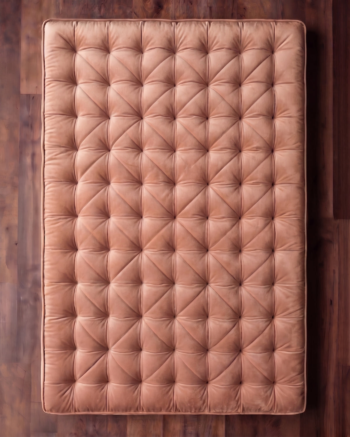 The Atelier Tufted Velvet Floor Pillow (30" × 50")