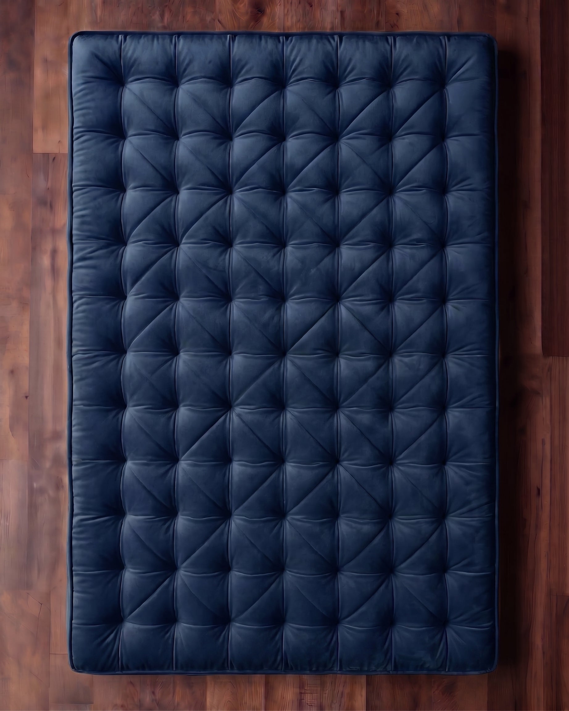 The Atelier Tufted Velvet Daybed Cushion (40" × 60")