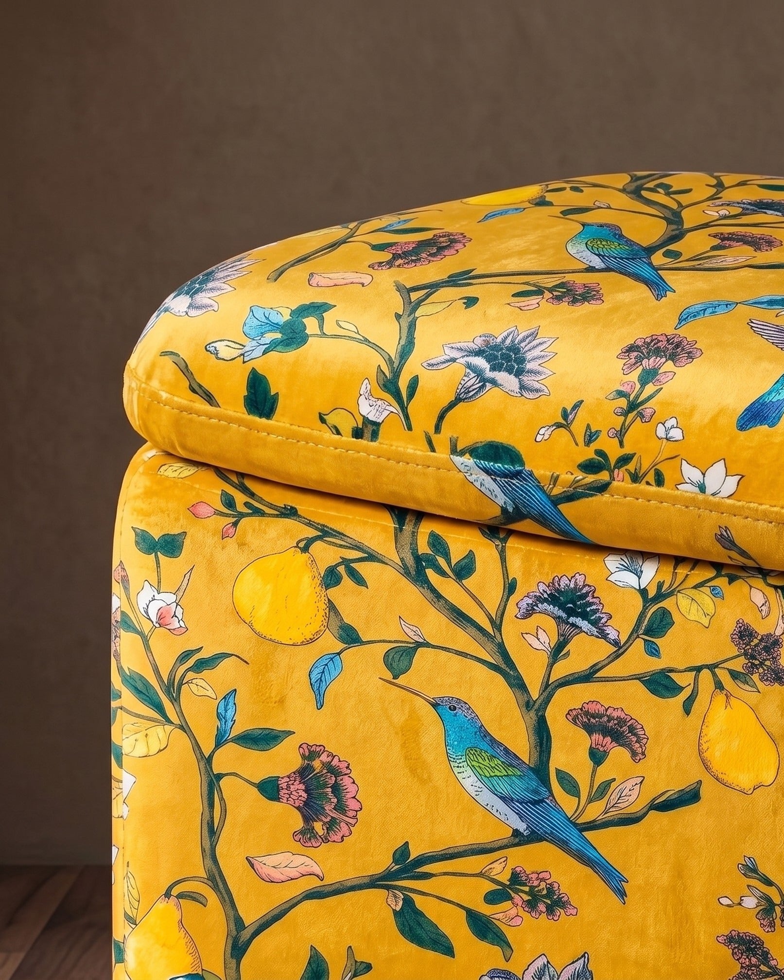 The Regal Botanica Nested Cocktail Table &amp; Ottomans