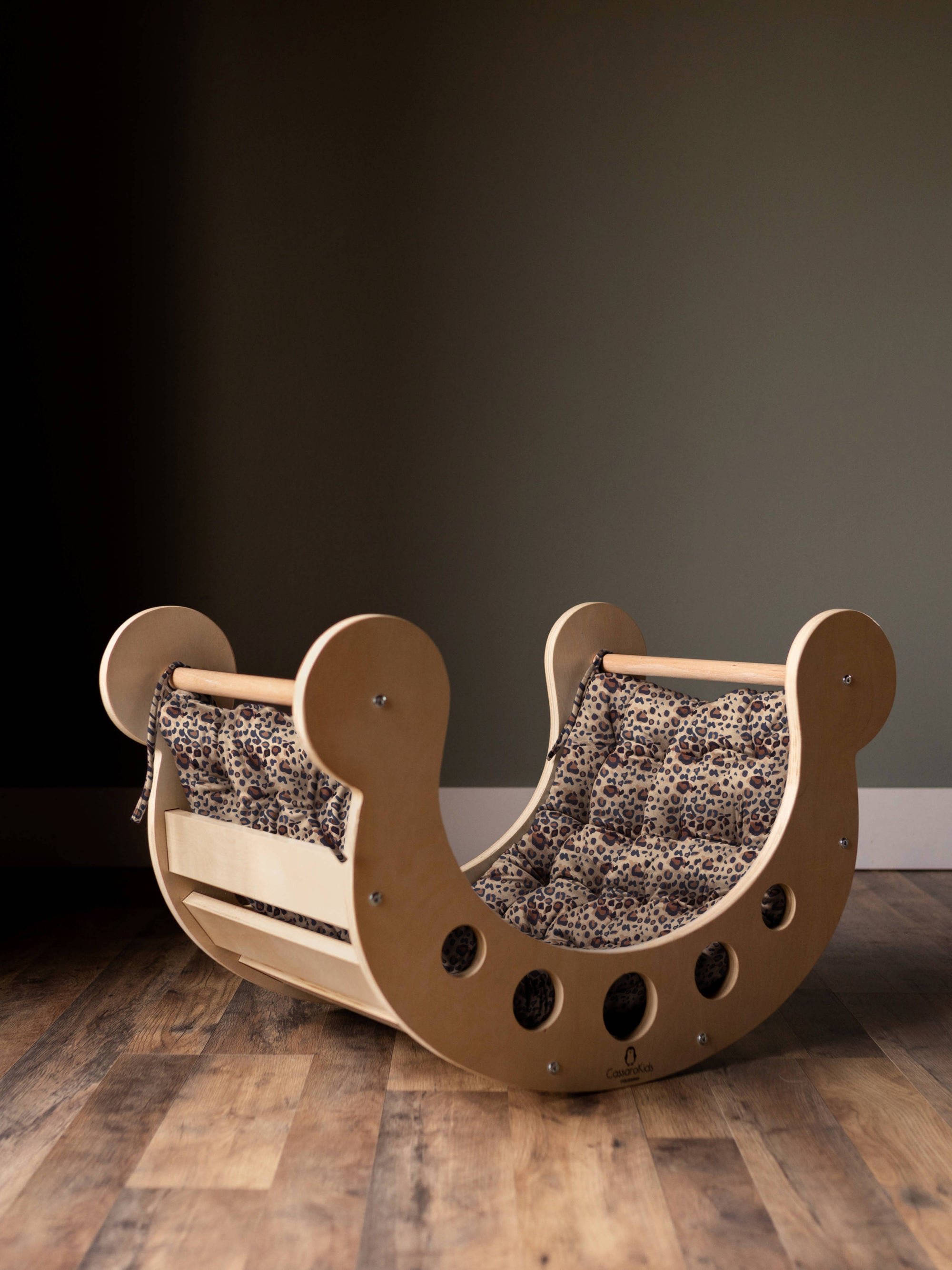 Pillow for Waldorf Rocker with Rods Leopard