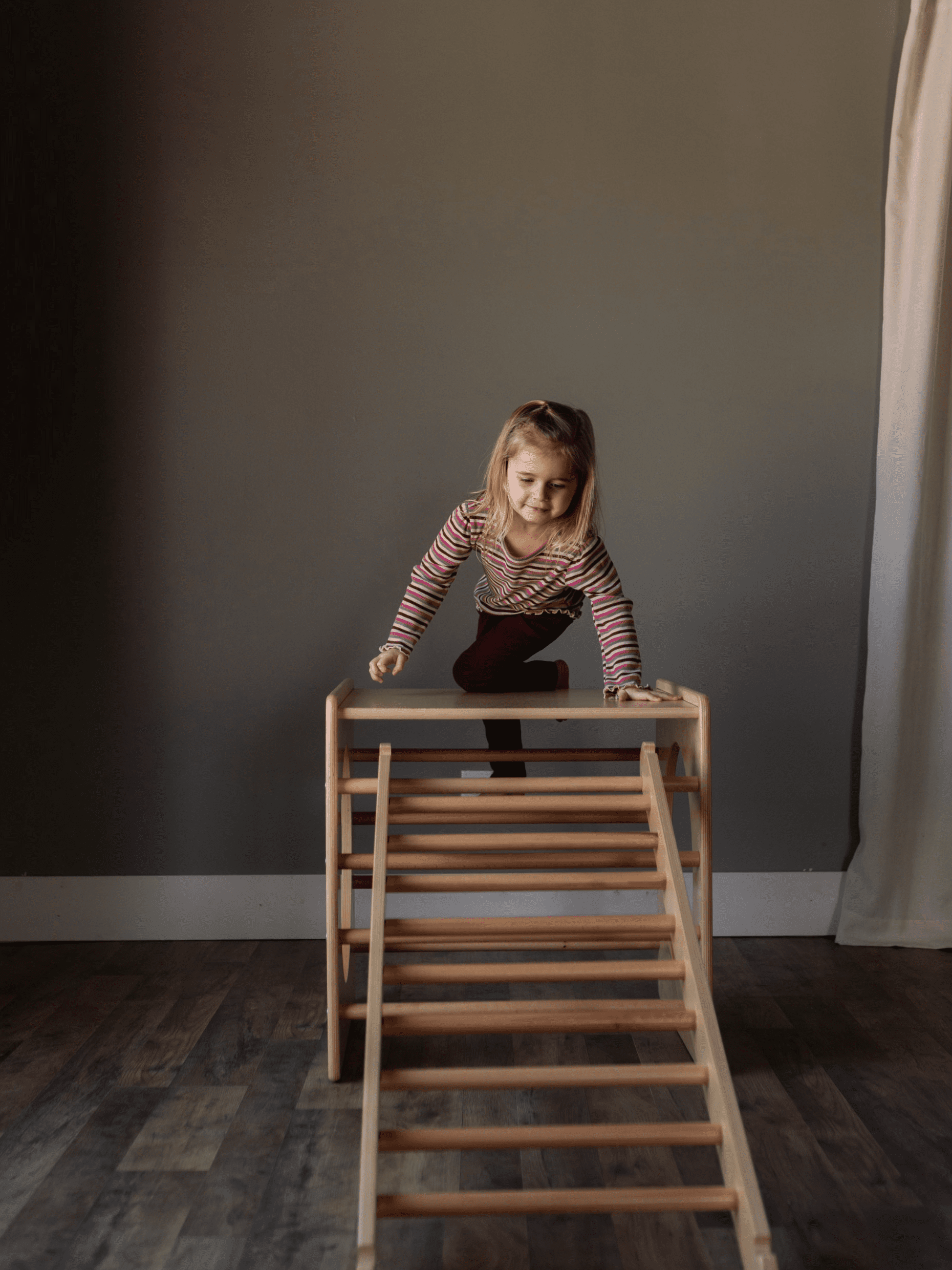 Waldorf Climbing Cube &amp; ladder