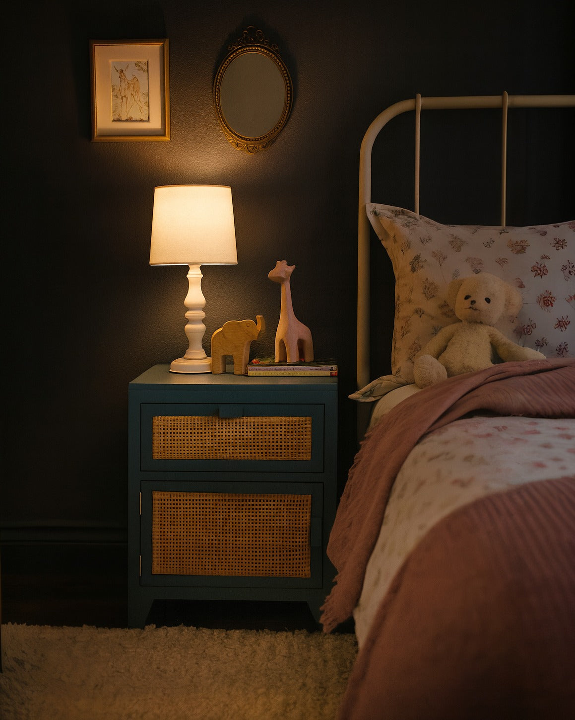 Humphrey Ratan Nightstand