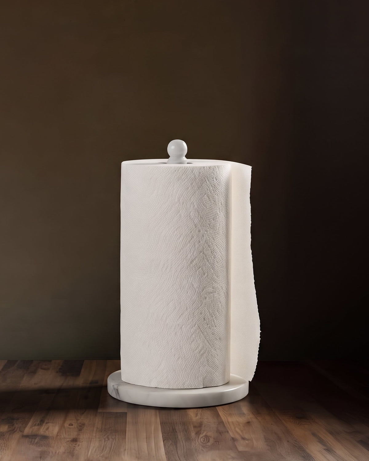 The Carrara Monolith Paper Towel Holder