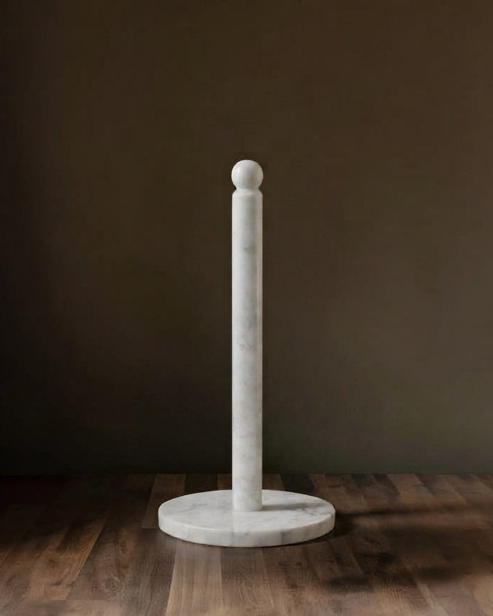 The Carrara Monolith Paper Towel Holder