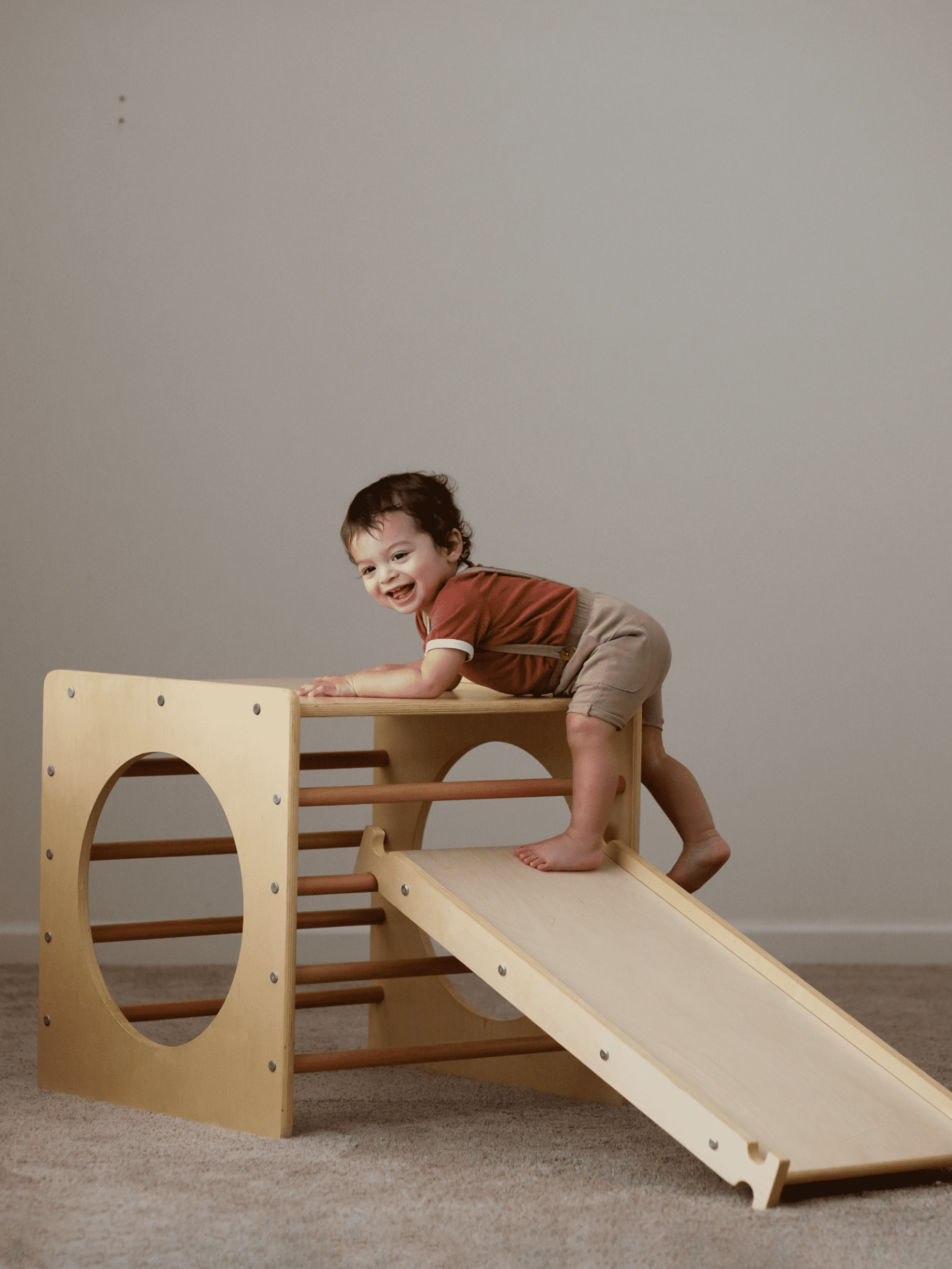 Waldorf Climbing Cube & Ramp Natural