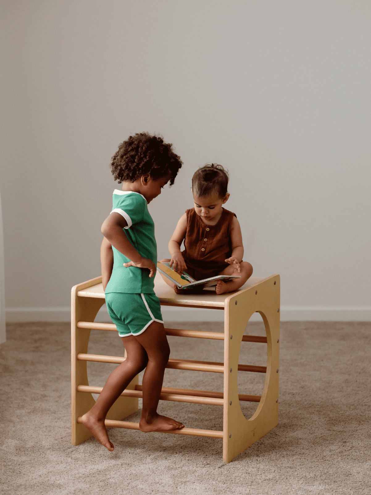 Waldorf Climbing Cube Natural