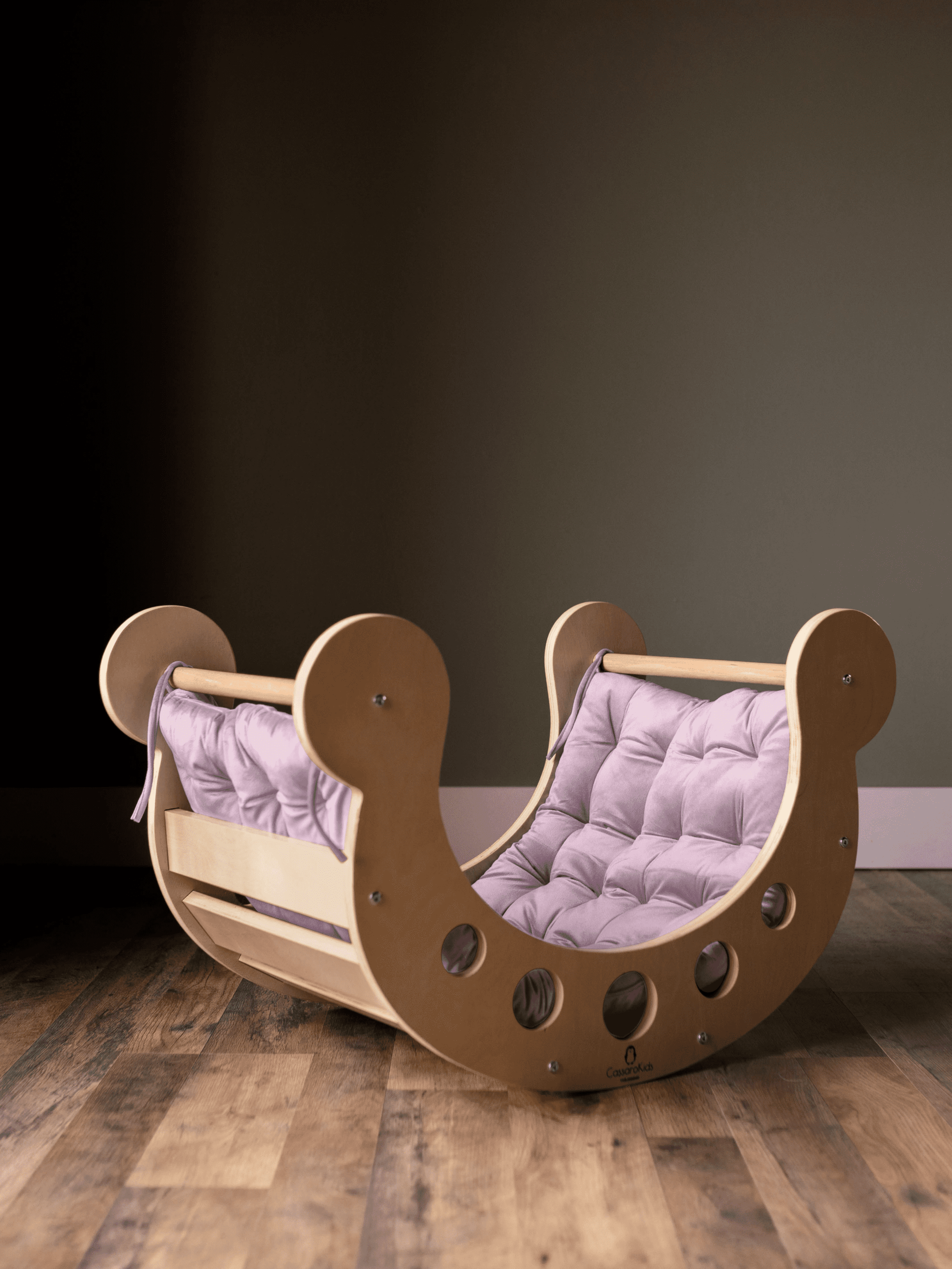 Pillow for Waldorf Rocker with Rods Blush