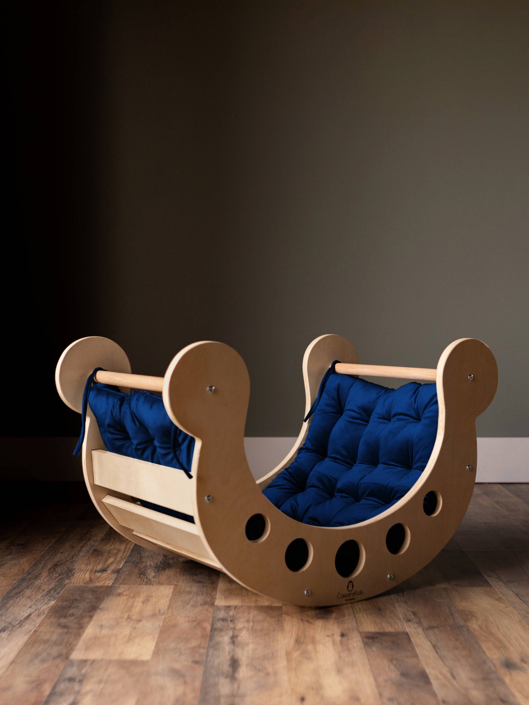 Pillow for Waldorf Rocker with Rods Navy