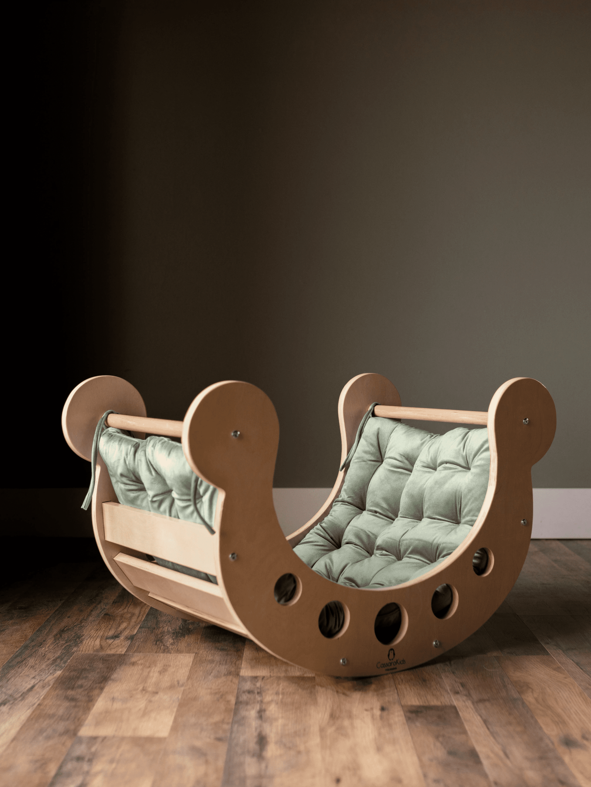 Pillow for Waldorf Rocker with Rods Sage