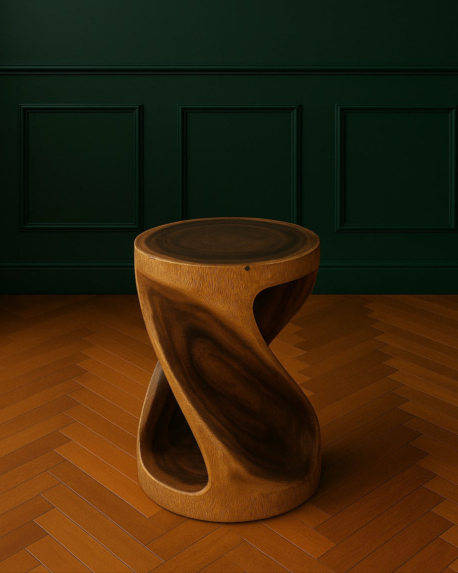 Velda Solid Wood End Table