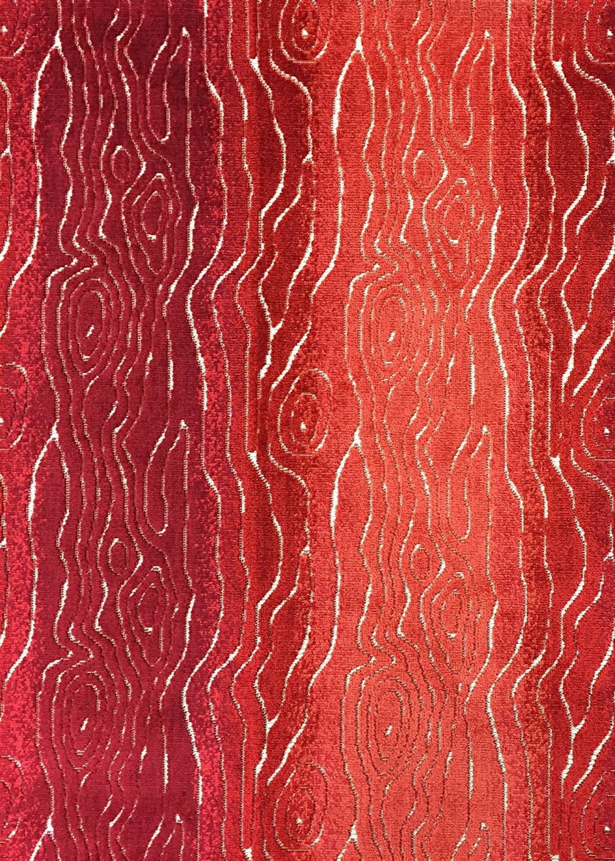 Fabric By The Yard - Atmosphere Velvet Coral