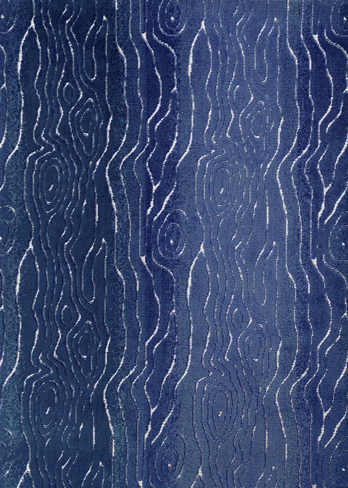 Fabric By The Yard - Atmosphere Velvet Blue