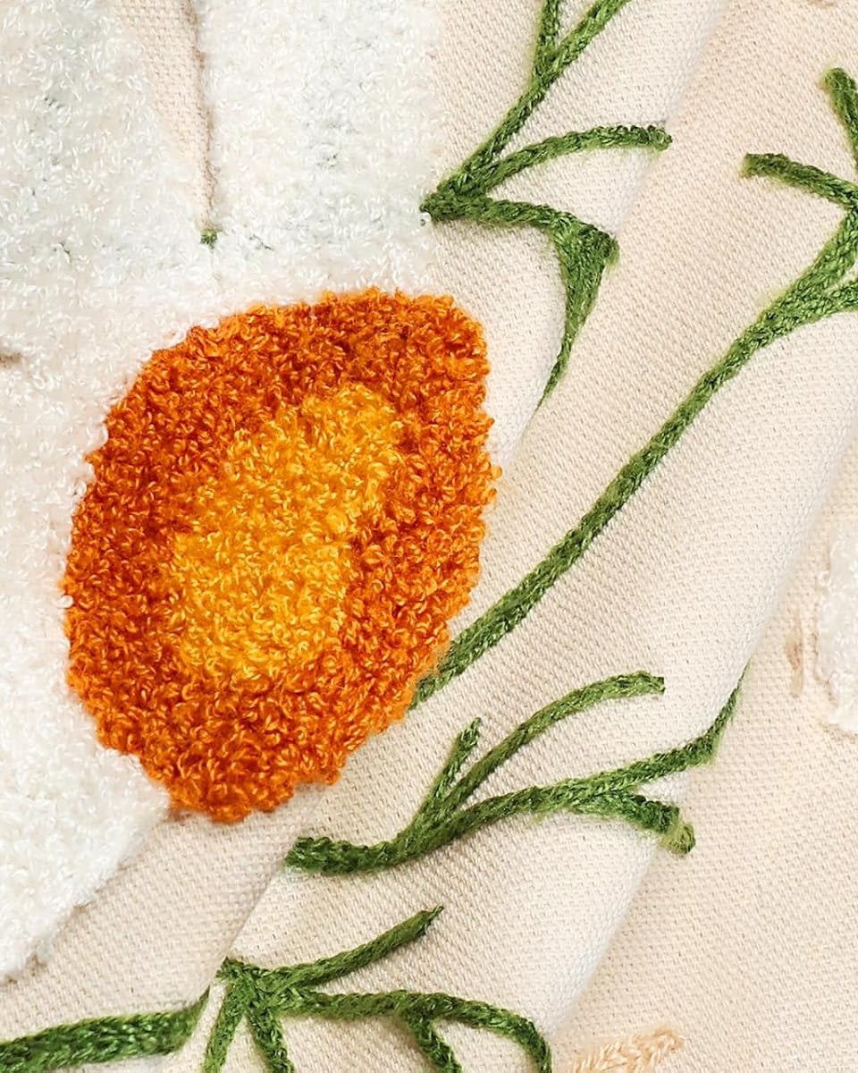 The Provincial Field Embroidered Decorative Pillows