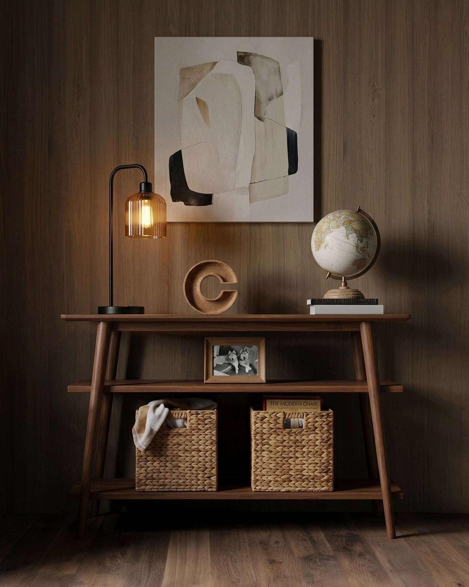The Finley Handwoven Water Hyacinth Cube Basket