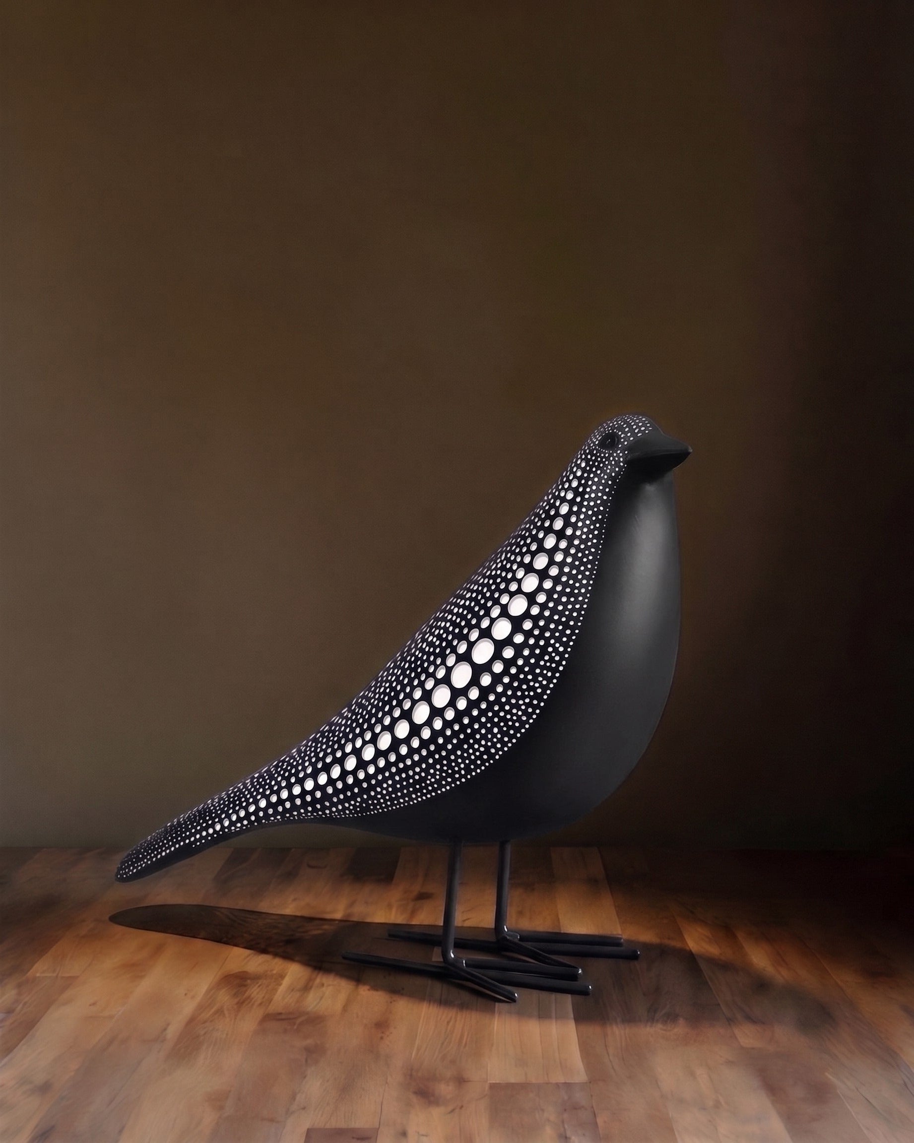 The Perforated Passerine - Black