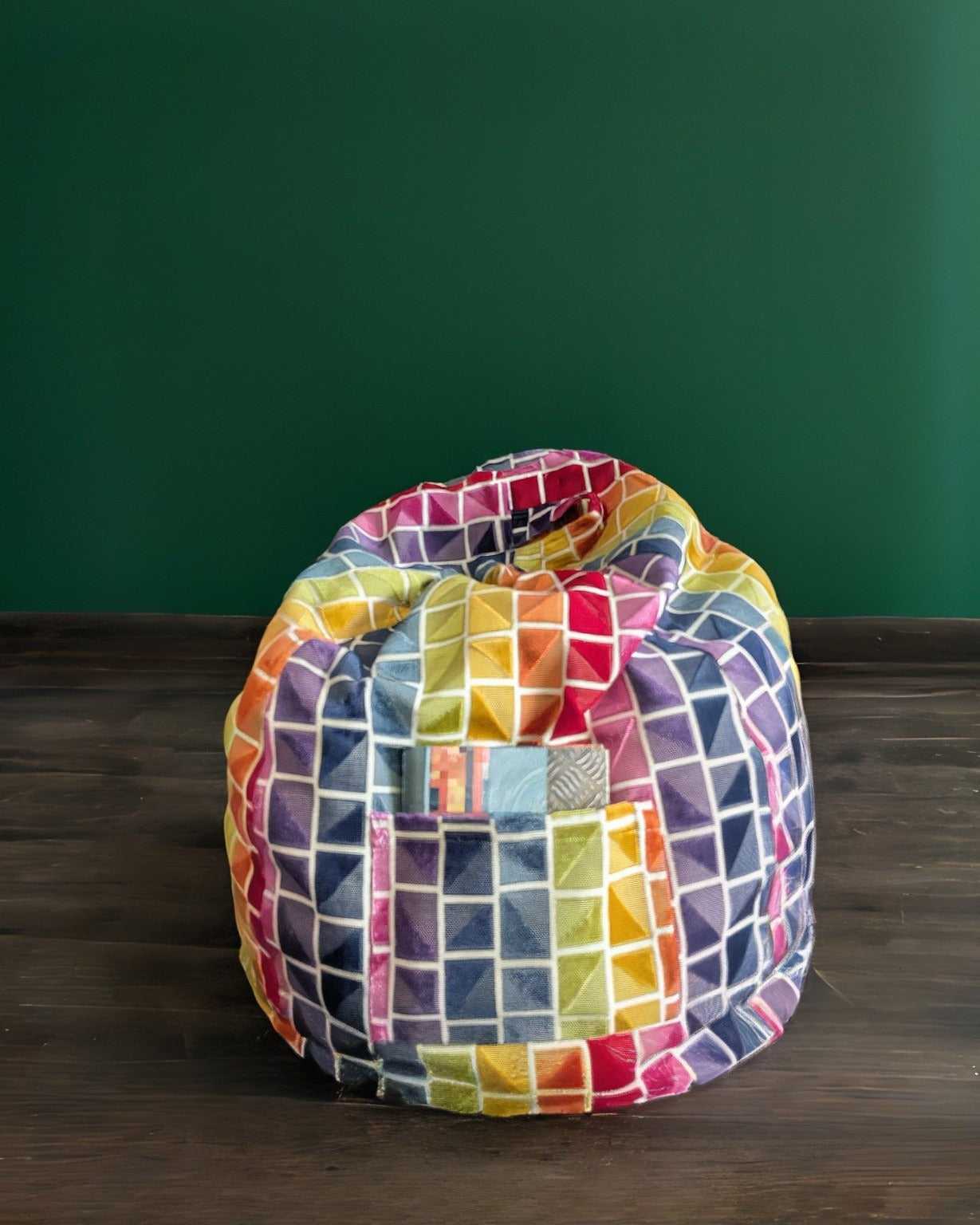 Thornton Velvet Bean Bag