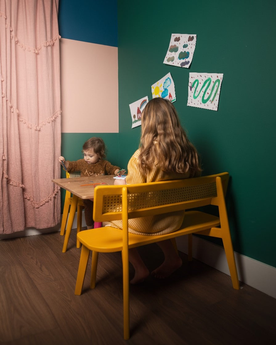 Ruben Children Table with Chair and Bench