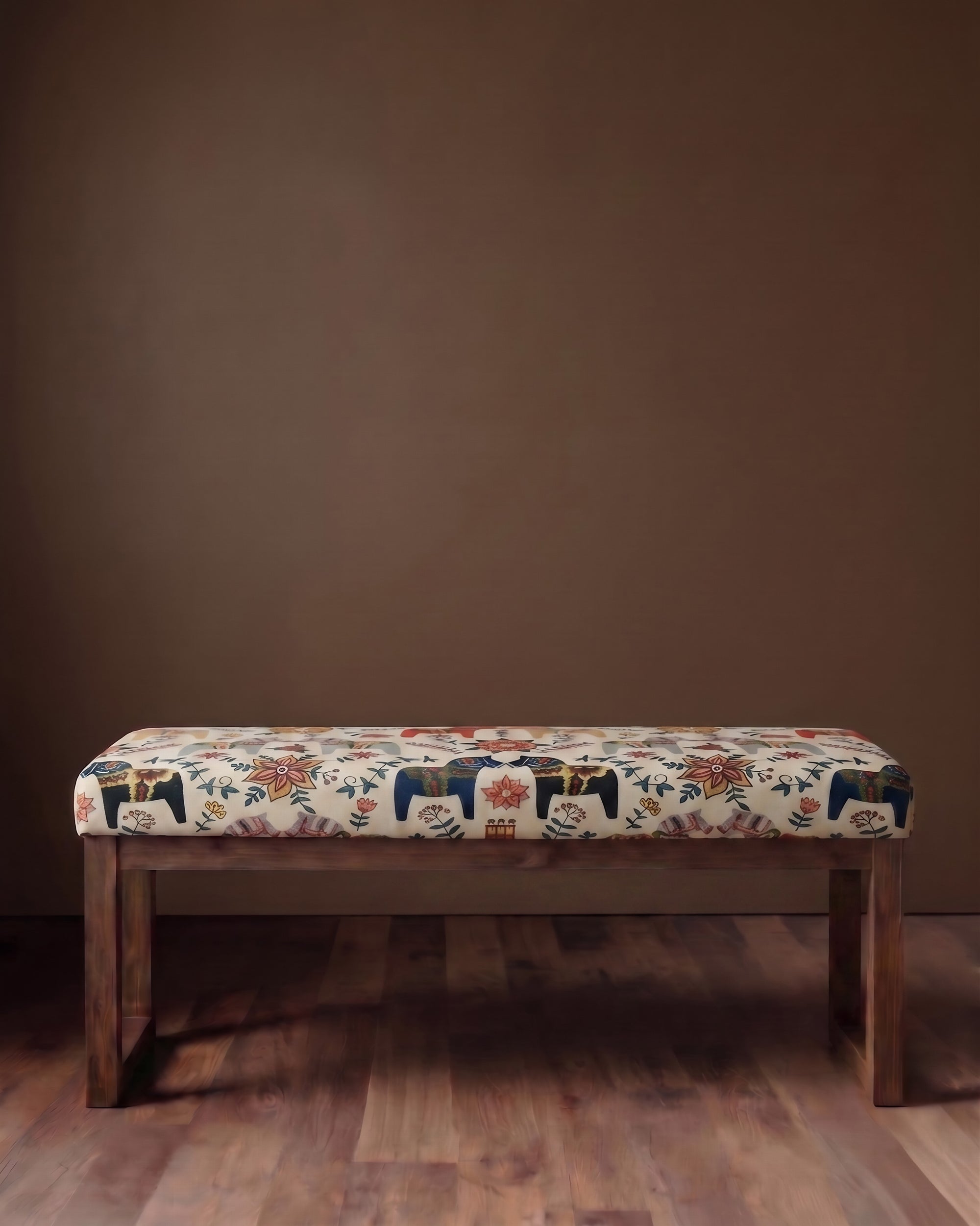 The Stockholm Bench | Dala Horse Edition
