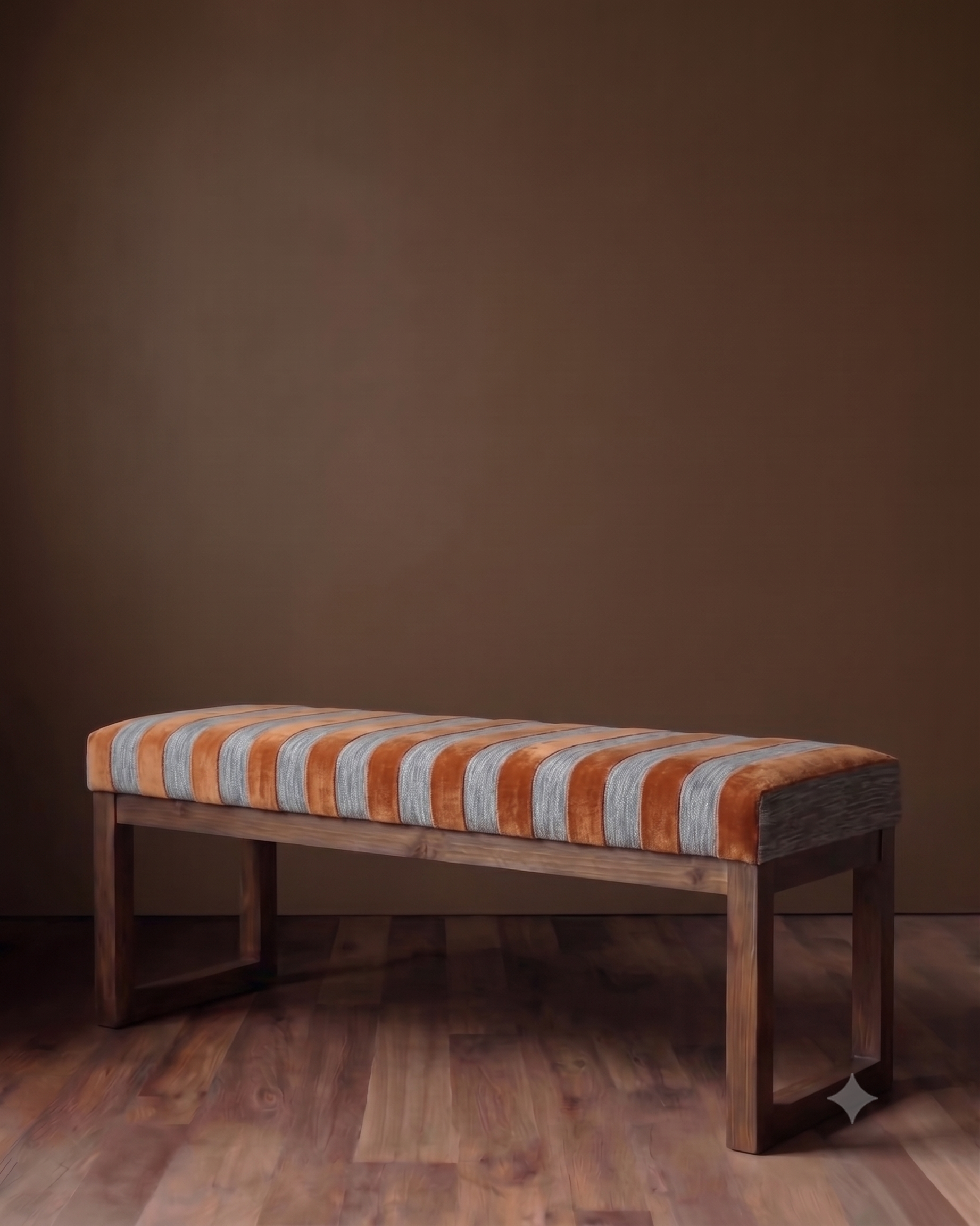 The Henry Bench Rust Stripe