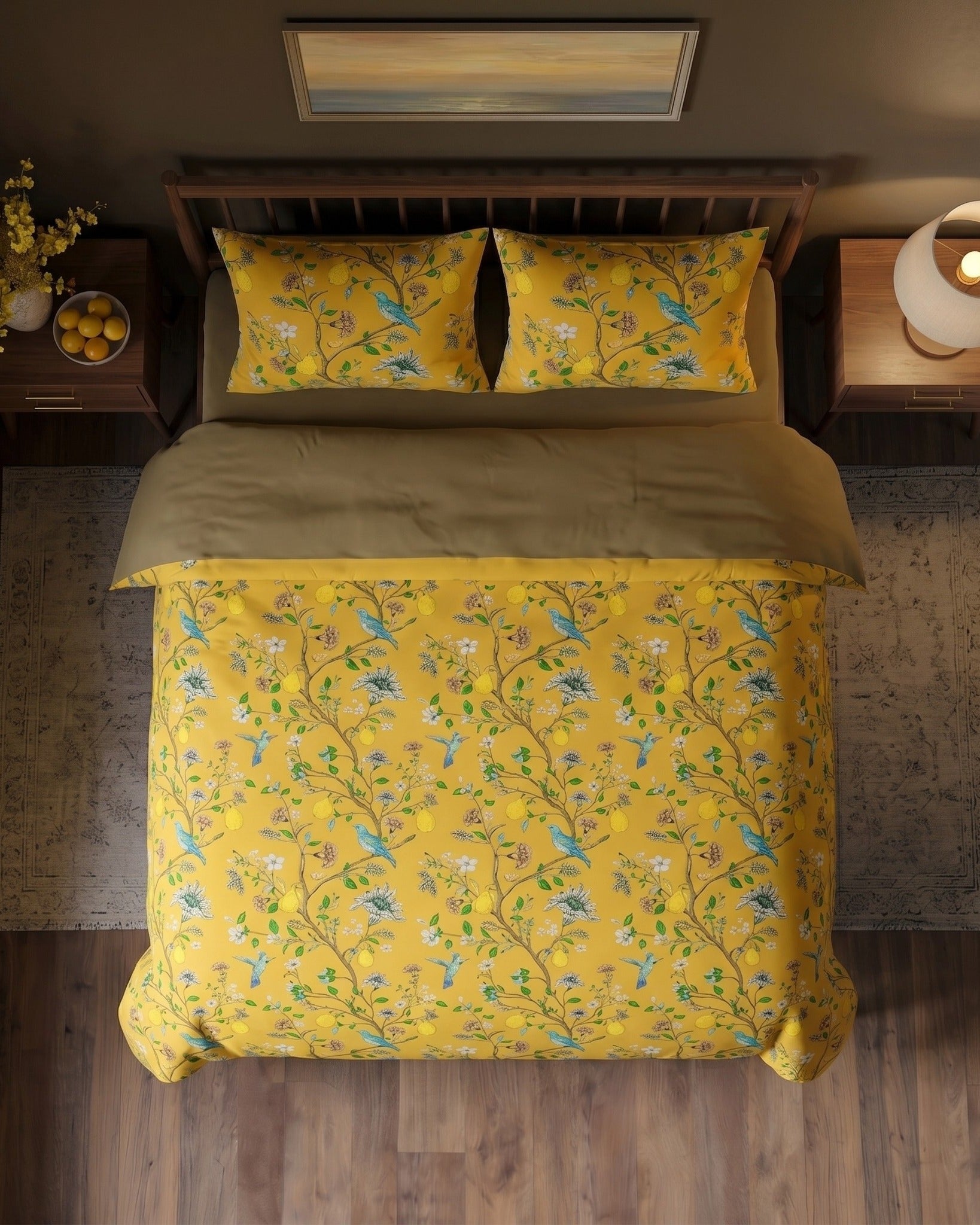 Whimsical Meadow Botanical Comforter Set