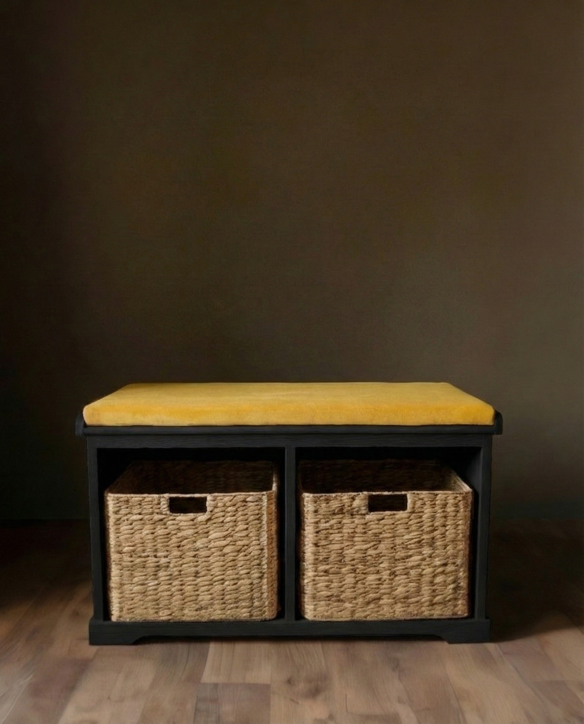 Wilhelm Storage Bench - Black