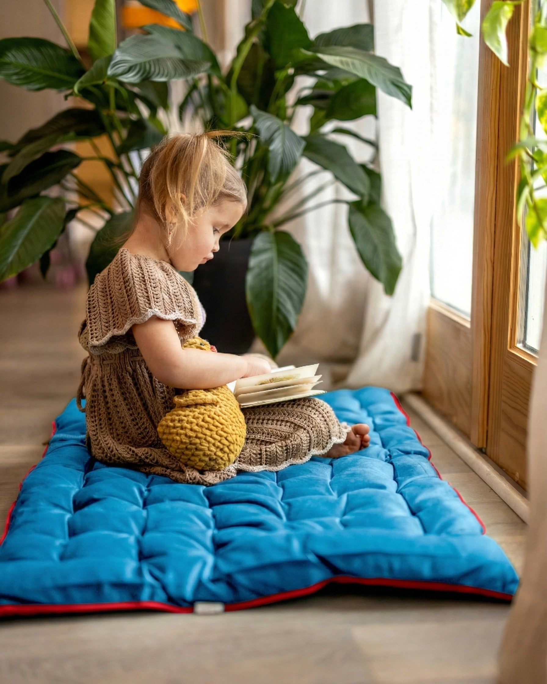 Jumbo Double Sided Tufted Floor Pillow