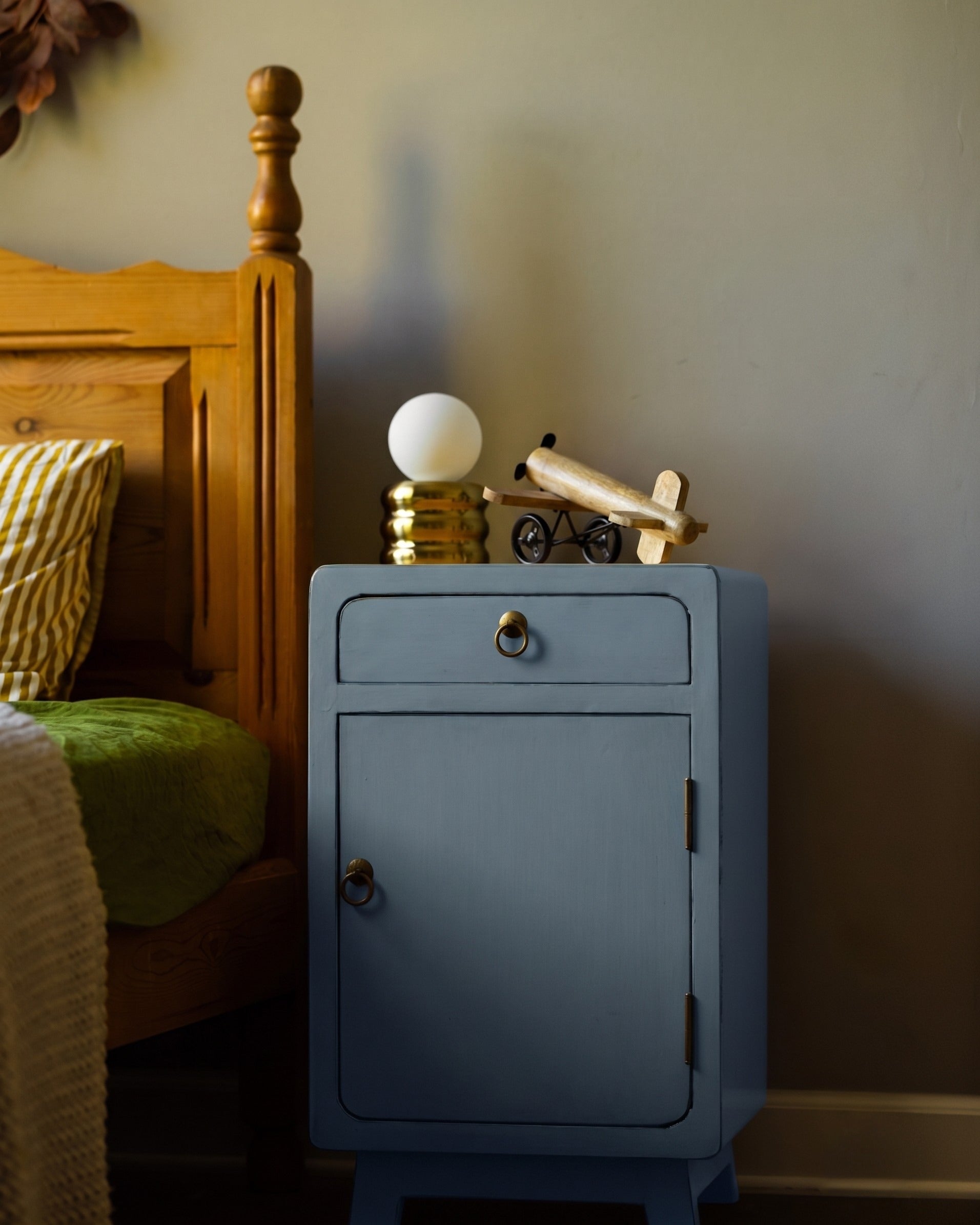 Franco Blue Nightstand
